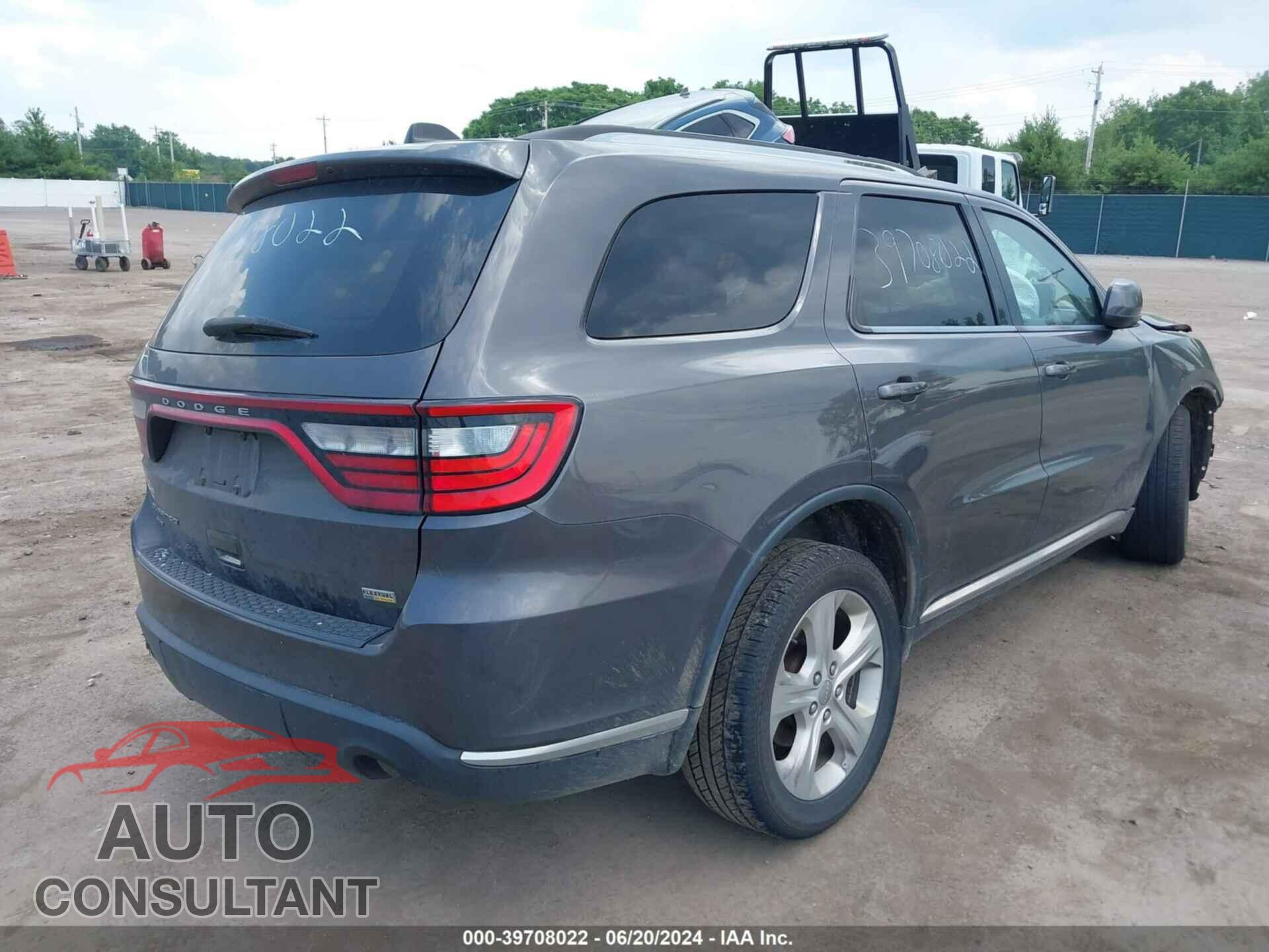 DODGE DURANGO 2014 - 1C4RDJAG4EC468185
