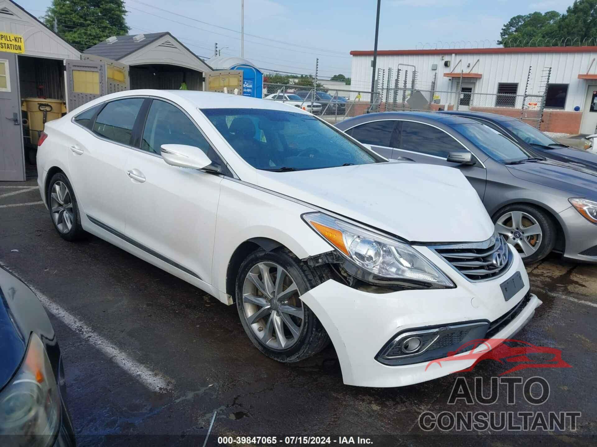 HYUNDAI AZERA 2016 - KMHFG4JG8GA549891