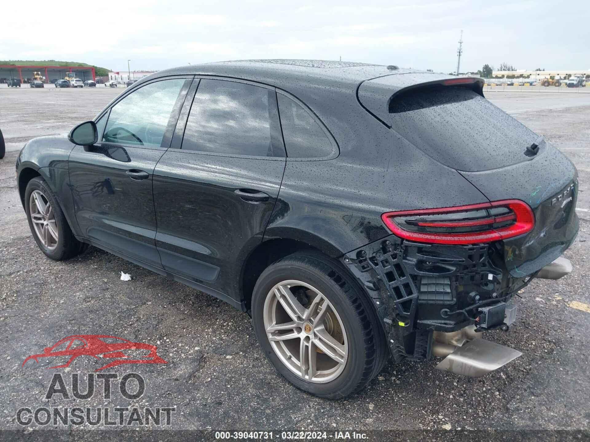 PORSCHE MACAN 2017 - WP1AA2A59HLB04728