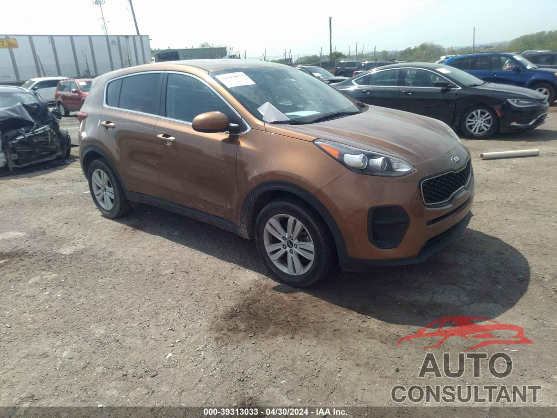 KIA SPORTAGE 2017 - KNDPM3AC1H7096348