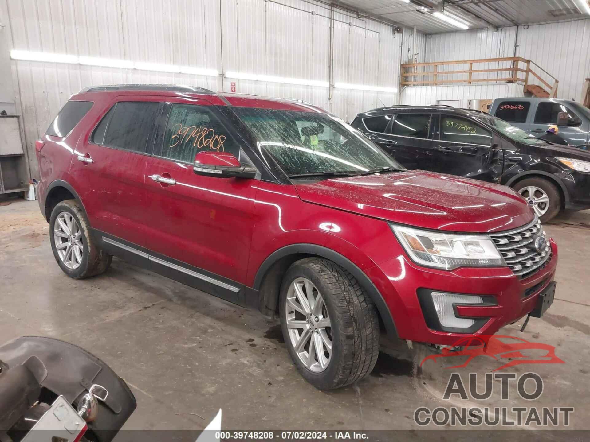 FORD EXPLORER 2016 - 1FM5K8F89GGB88333