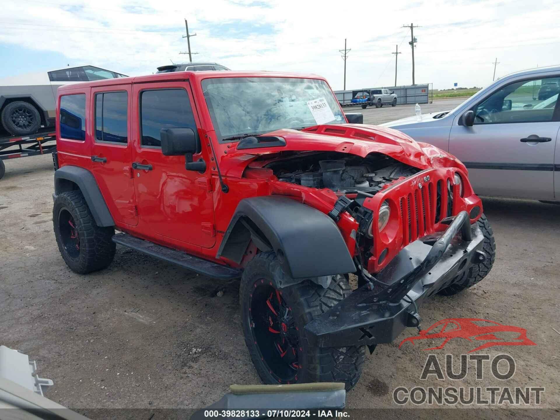 JEEP WRANGLER UNLIMITED 2016 - 1C4BJWFG6GL120312