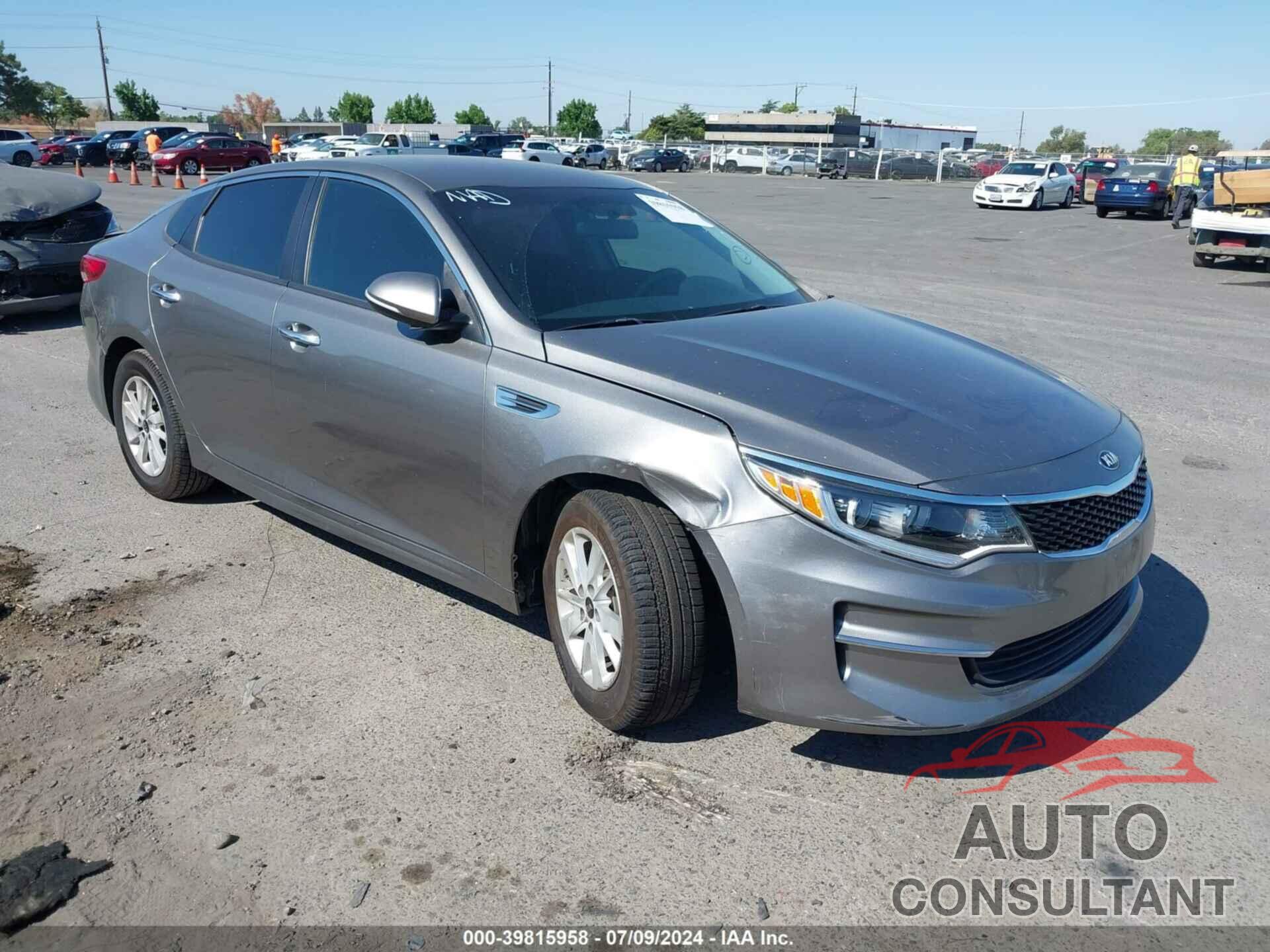 KIA OPTIMA 2016 - 5XXGT4L3XGG035429