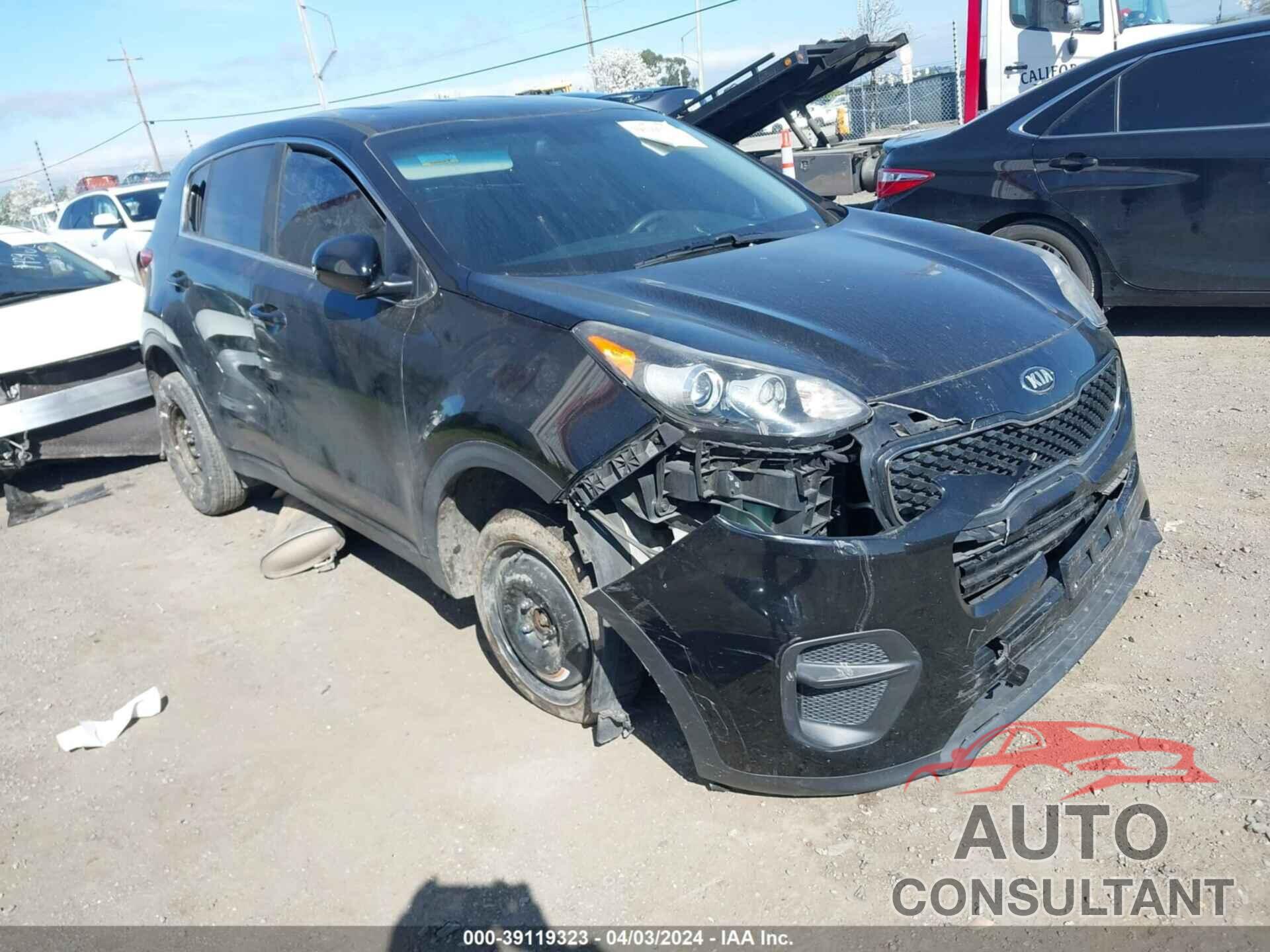 KIA SPORTAGE 2017 - KNDPM3AC4H7078829