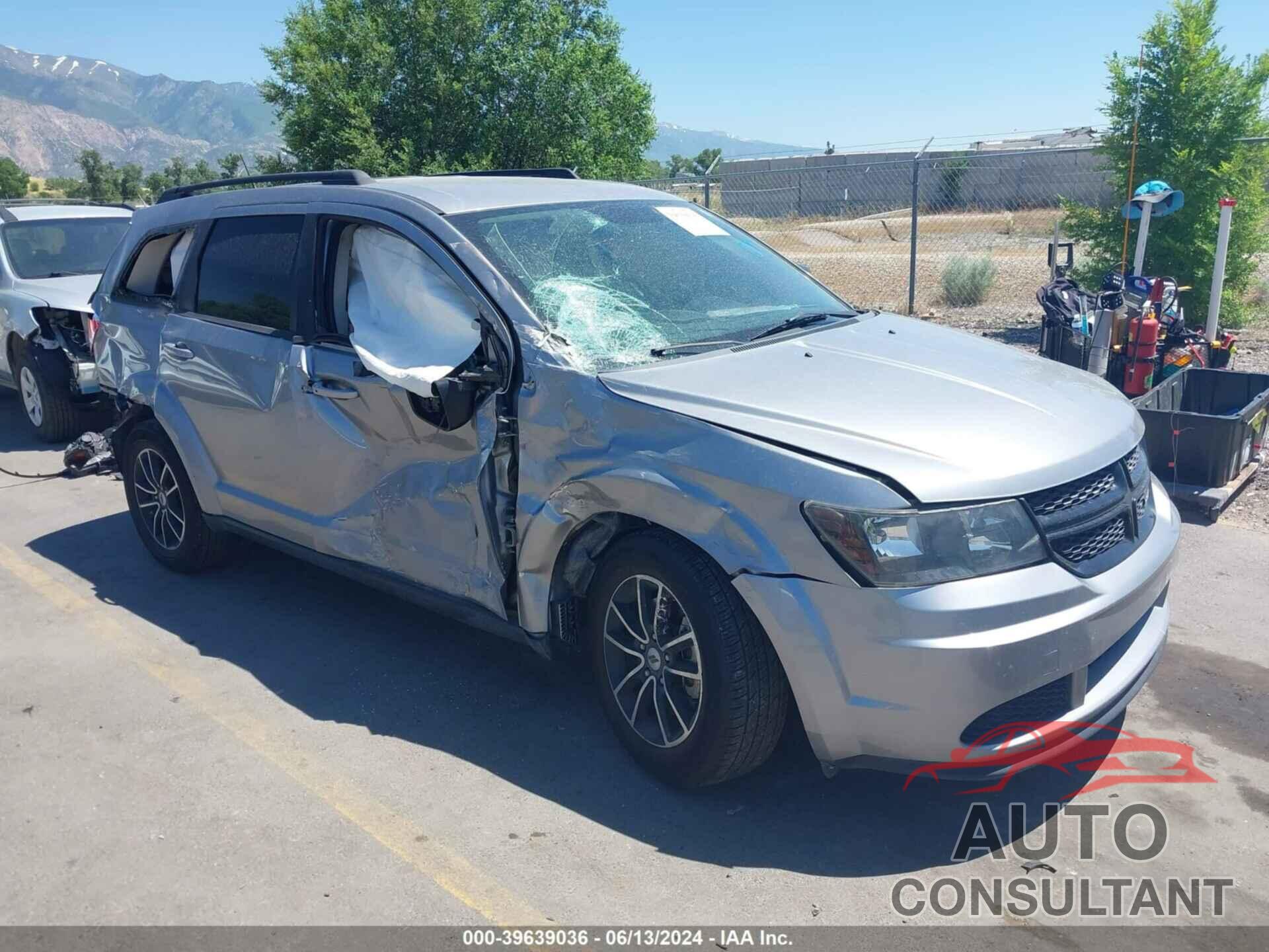 DODGE JOURNEY 2018 - 3C4PDCAB2JT209166