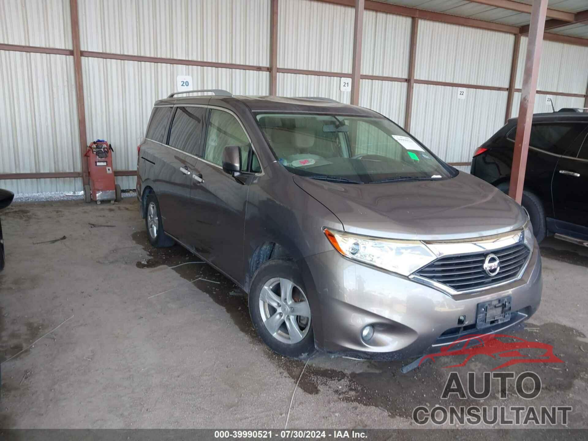 NISSAN QUEST 2017 - JN8AE2KP0H9165201