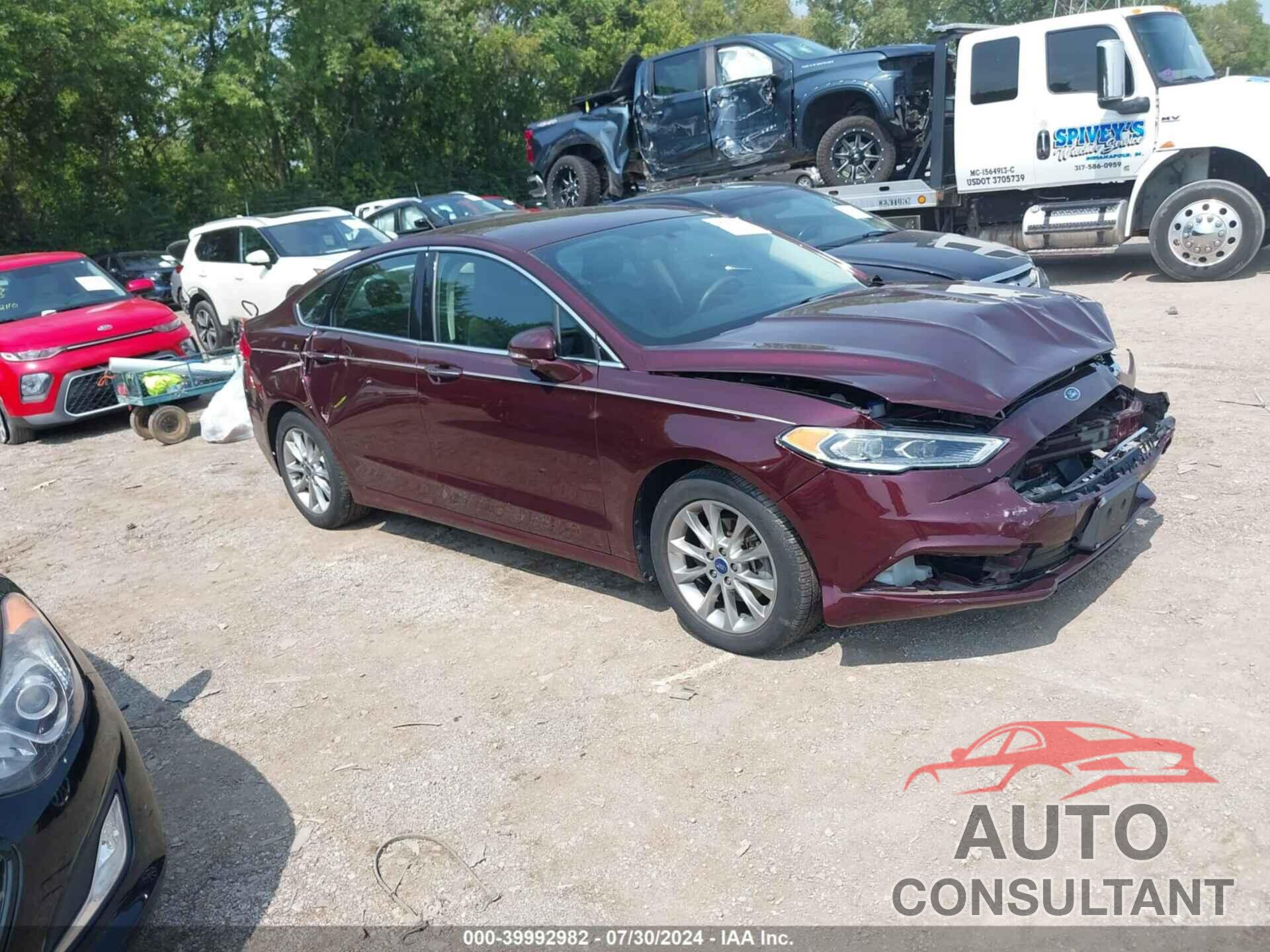 FORD FUSION 2017 - 3FA6P0HD8HR292091