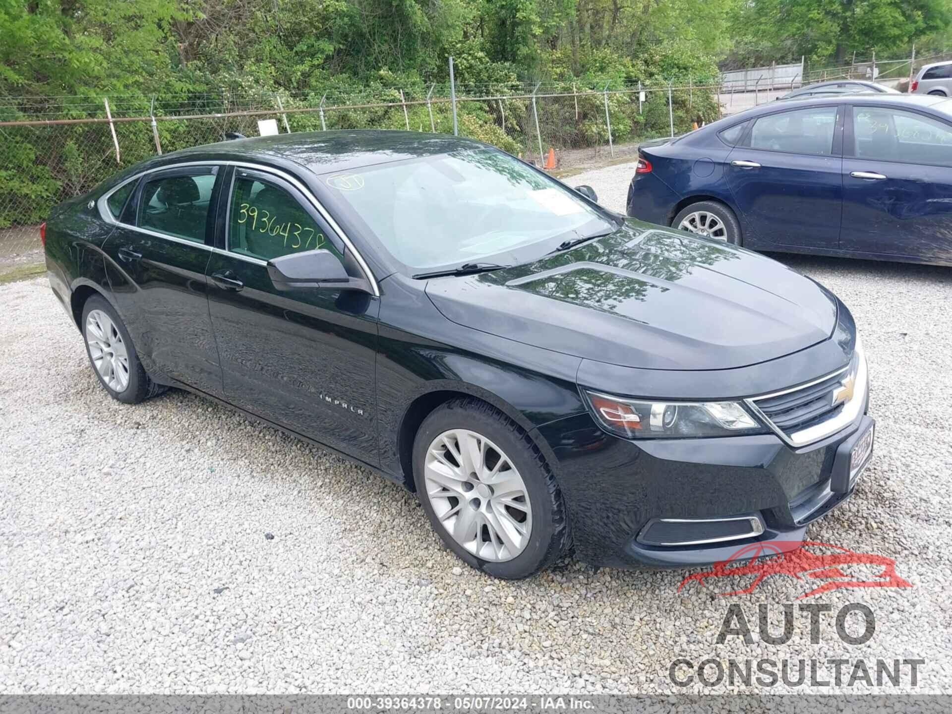 CHEVROLET IMPALA 2016 - 2G11X5SA9G9108404