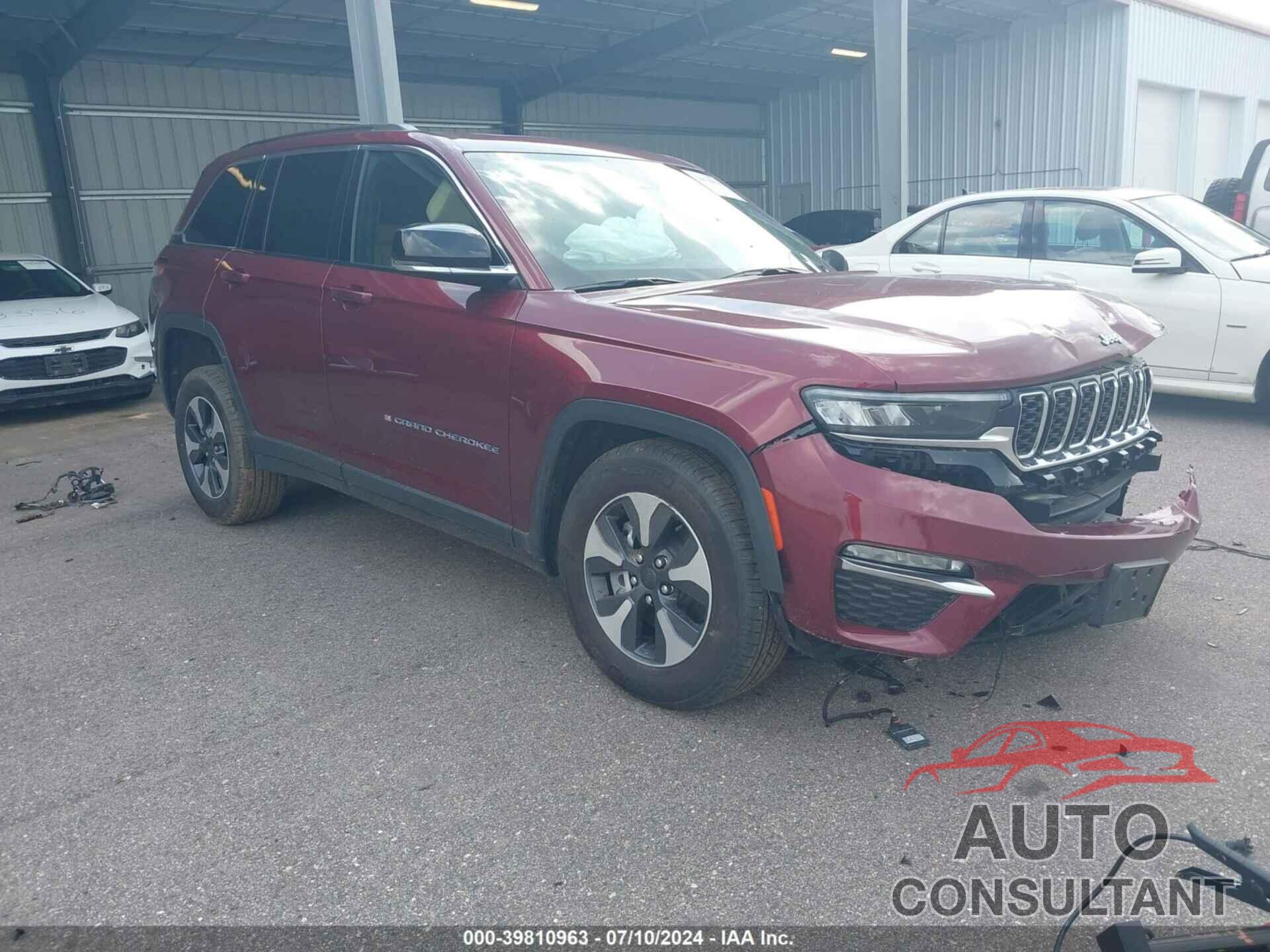 JEEP GRAND CHEROKEE 4XE 2022 - 1C4RJYB61N8756837