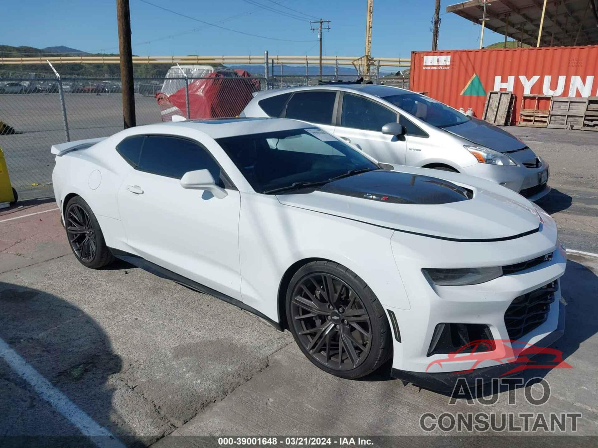 CHEVROLET CAMARO 2017 - 1G1FK1R61H0202769