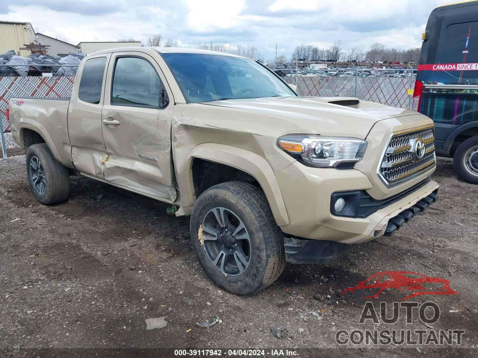 TOYOTA TACOMA 2017 - 5TFSZ5AN9HX050677
