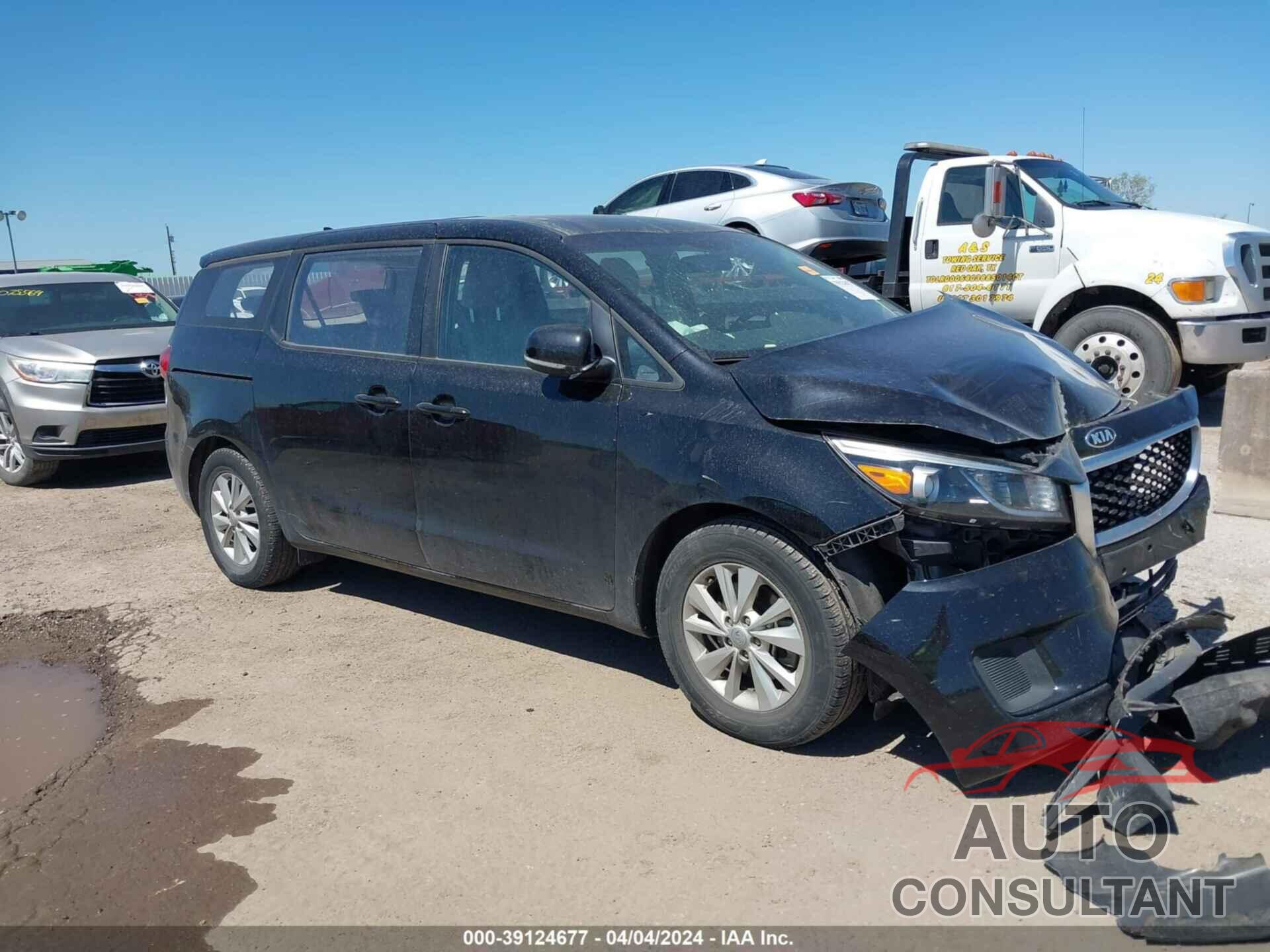 KIA SEDONA 2018 - KNDMA5C10J6376468