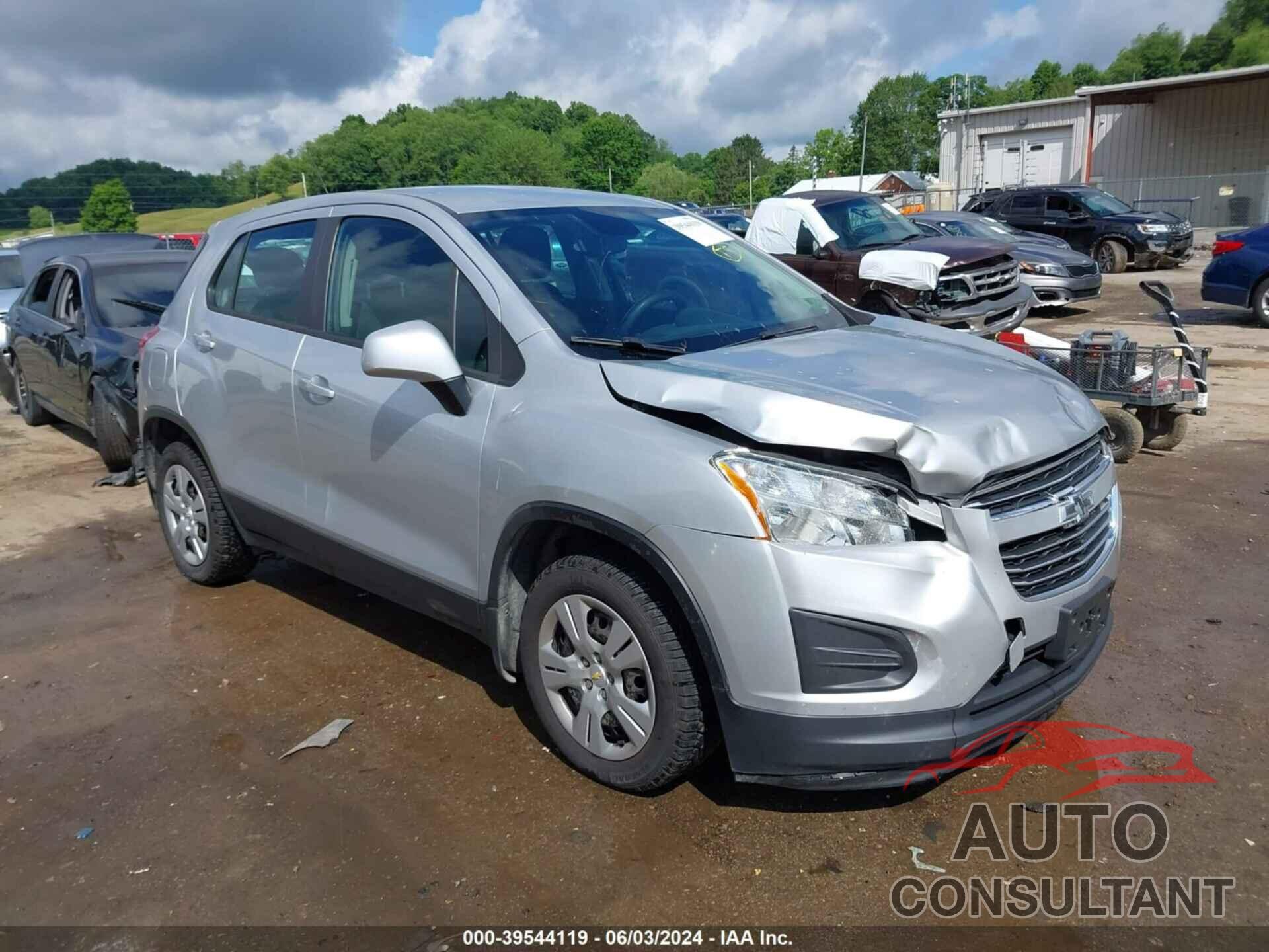 CHEVROLET TRAX 2016 - 3GNCJKSBXGL257725