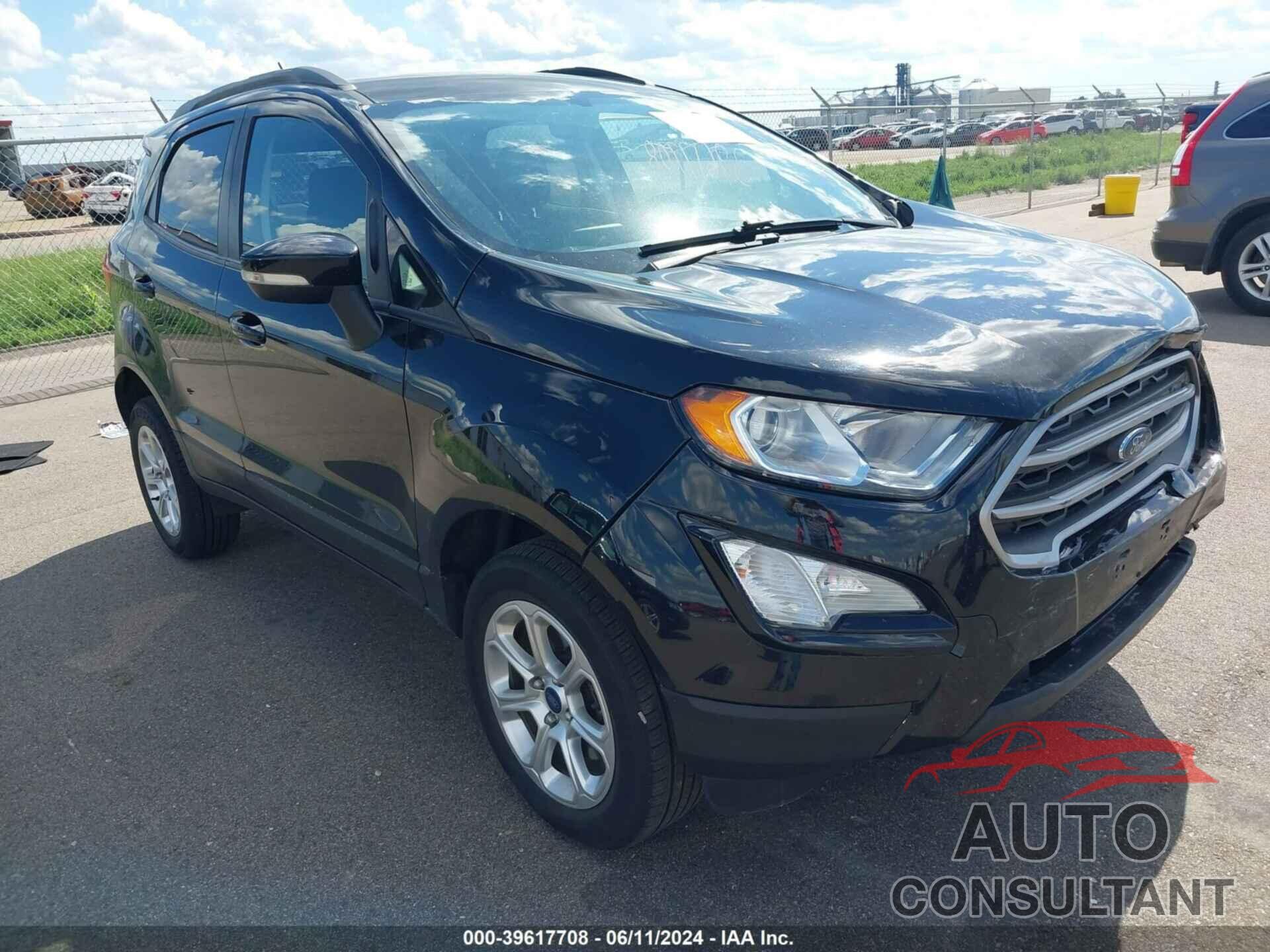 FORD ECOSPORT 2018 - MAJ6P1UL9JC207539