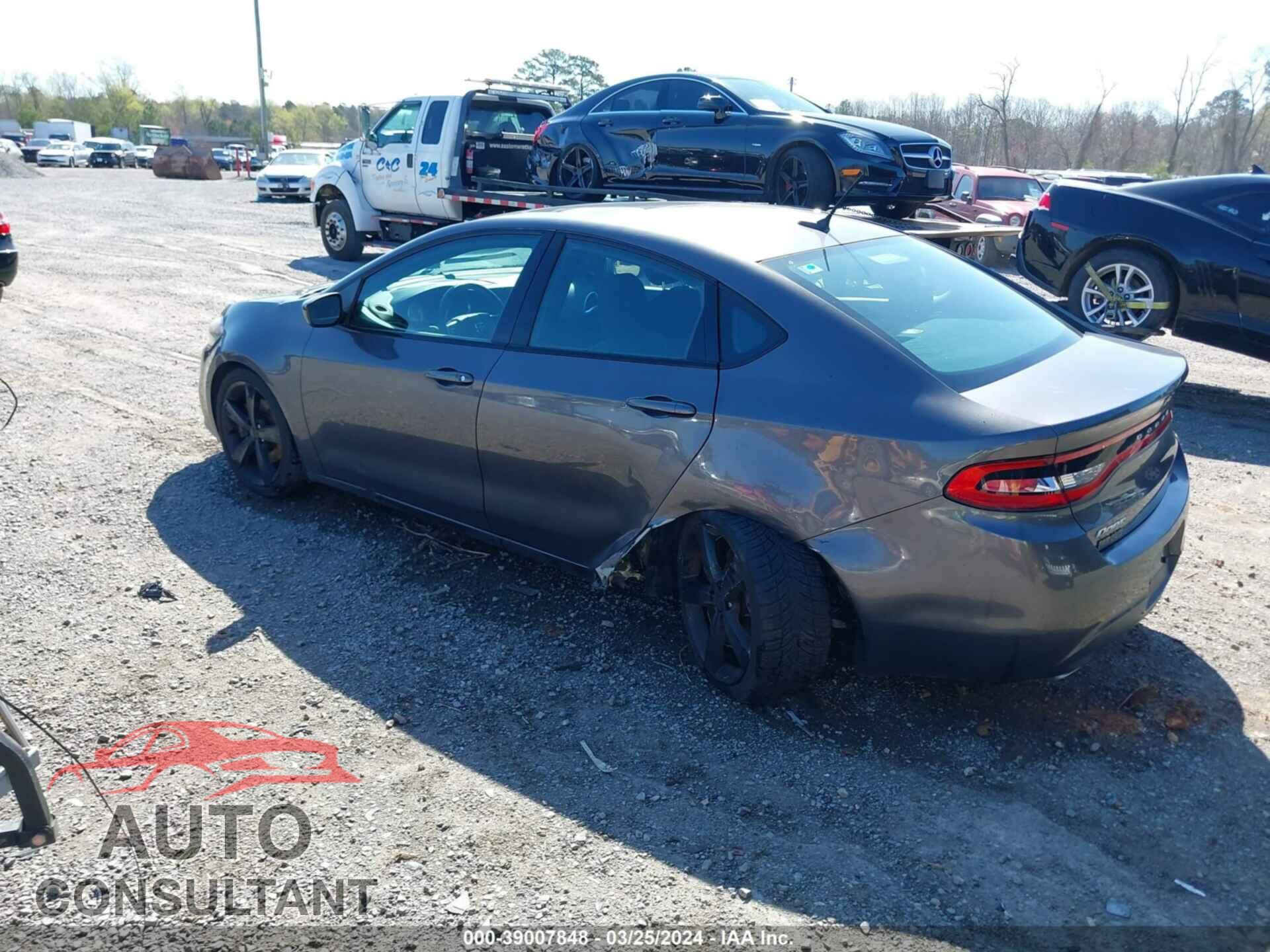 DODGE DART 2016 - 1C3CDFBB1GD505491