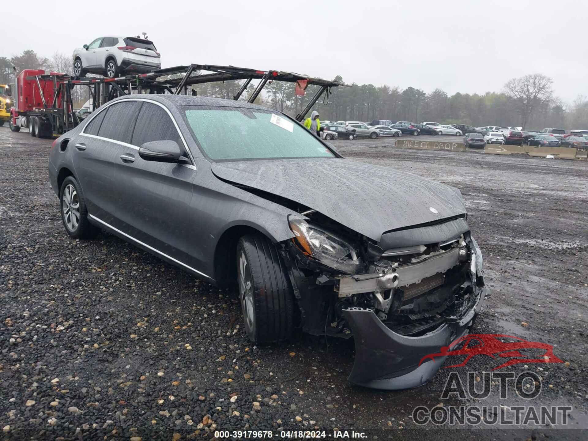 MERCEDES-BENZ C 300 2017 - 55SWF4KB4HU223555