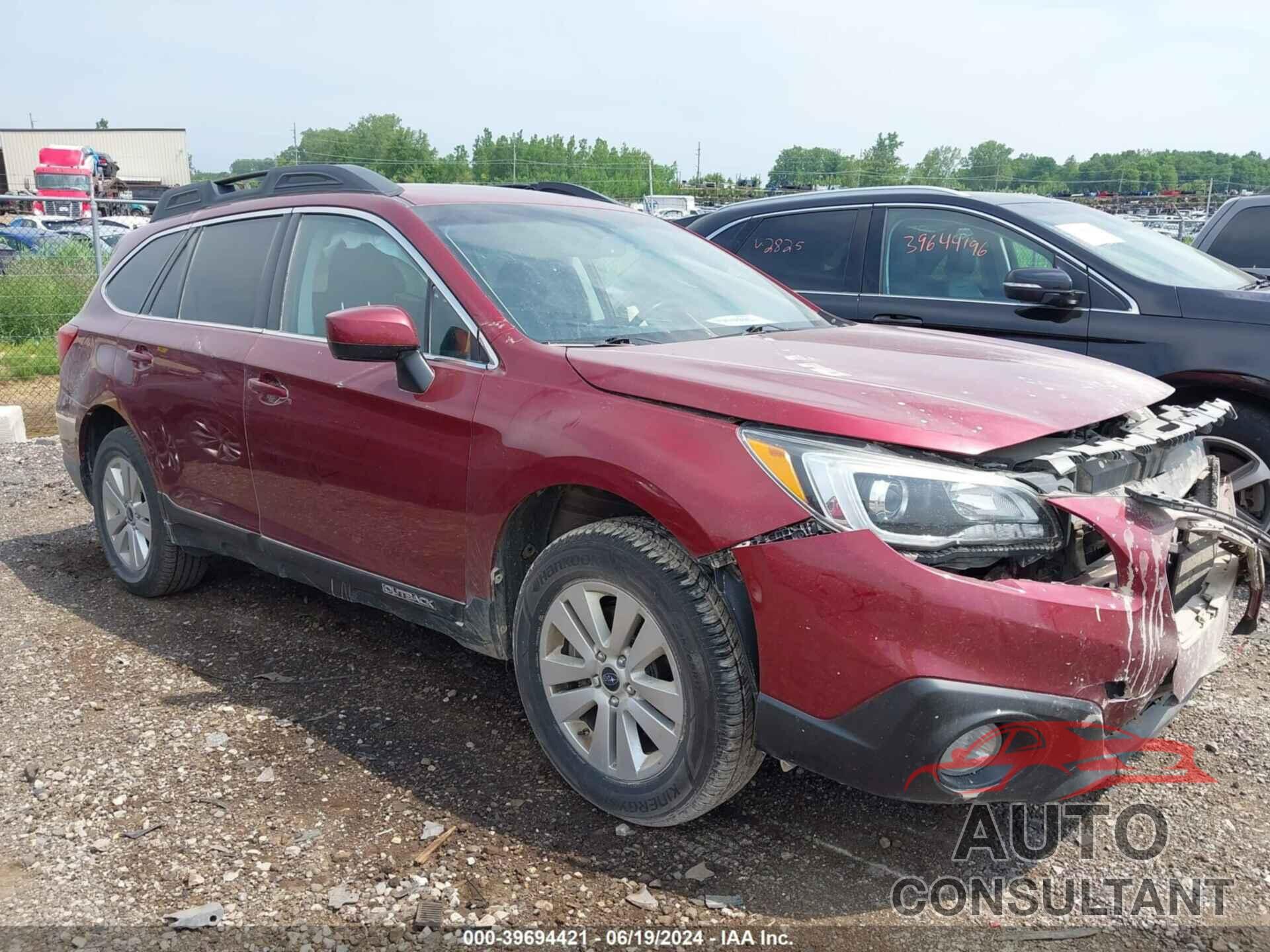 SUBARU OUTBACK 2016 - 4S4BSBCC1G3279435