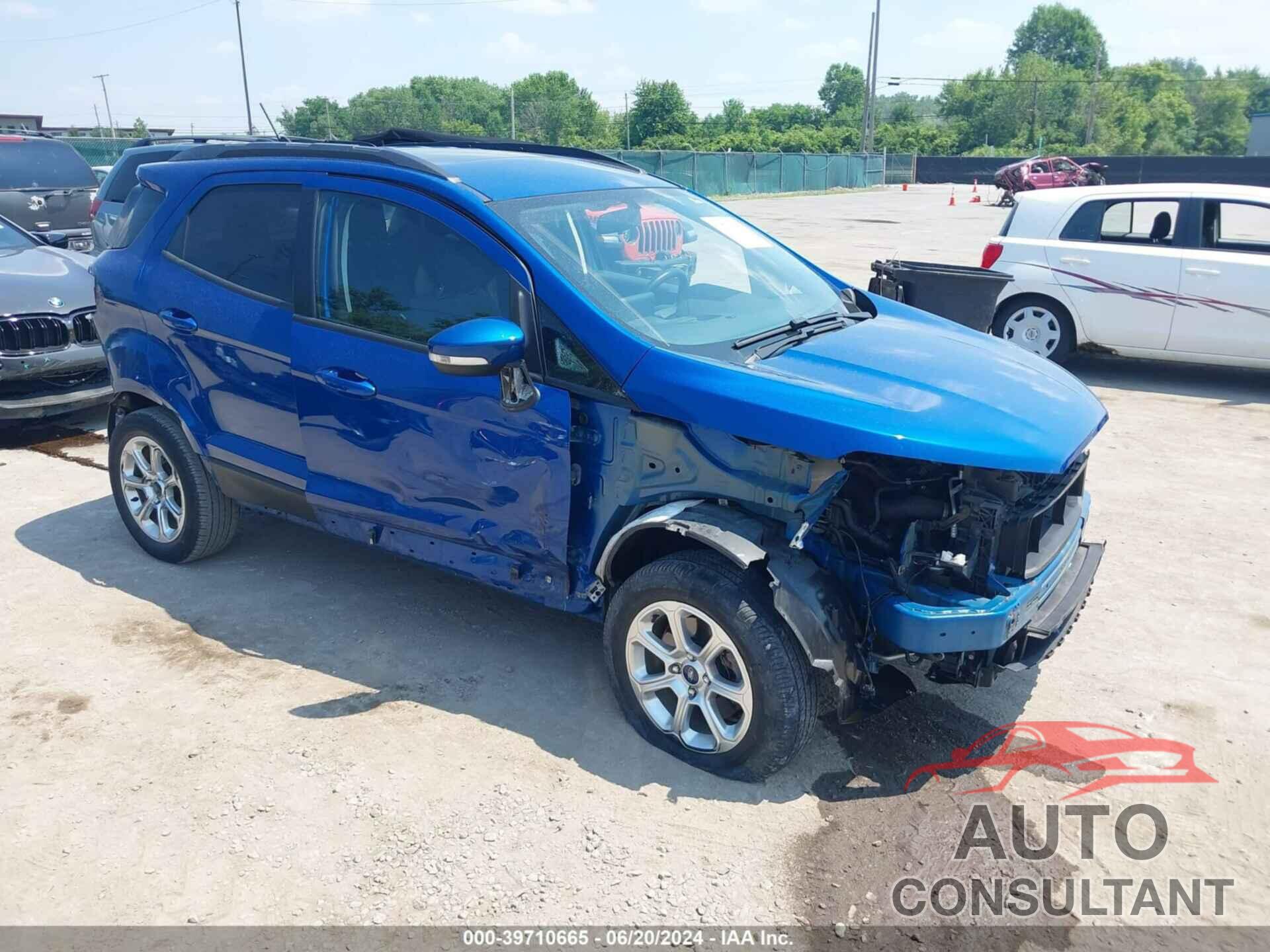 FORD ECOSPORT 2020 - MAJ3S2GE1LC320957