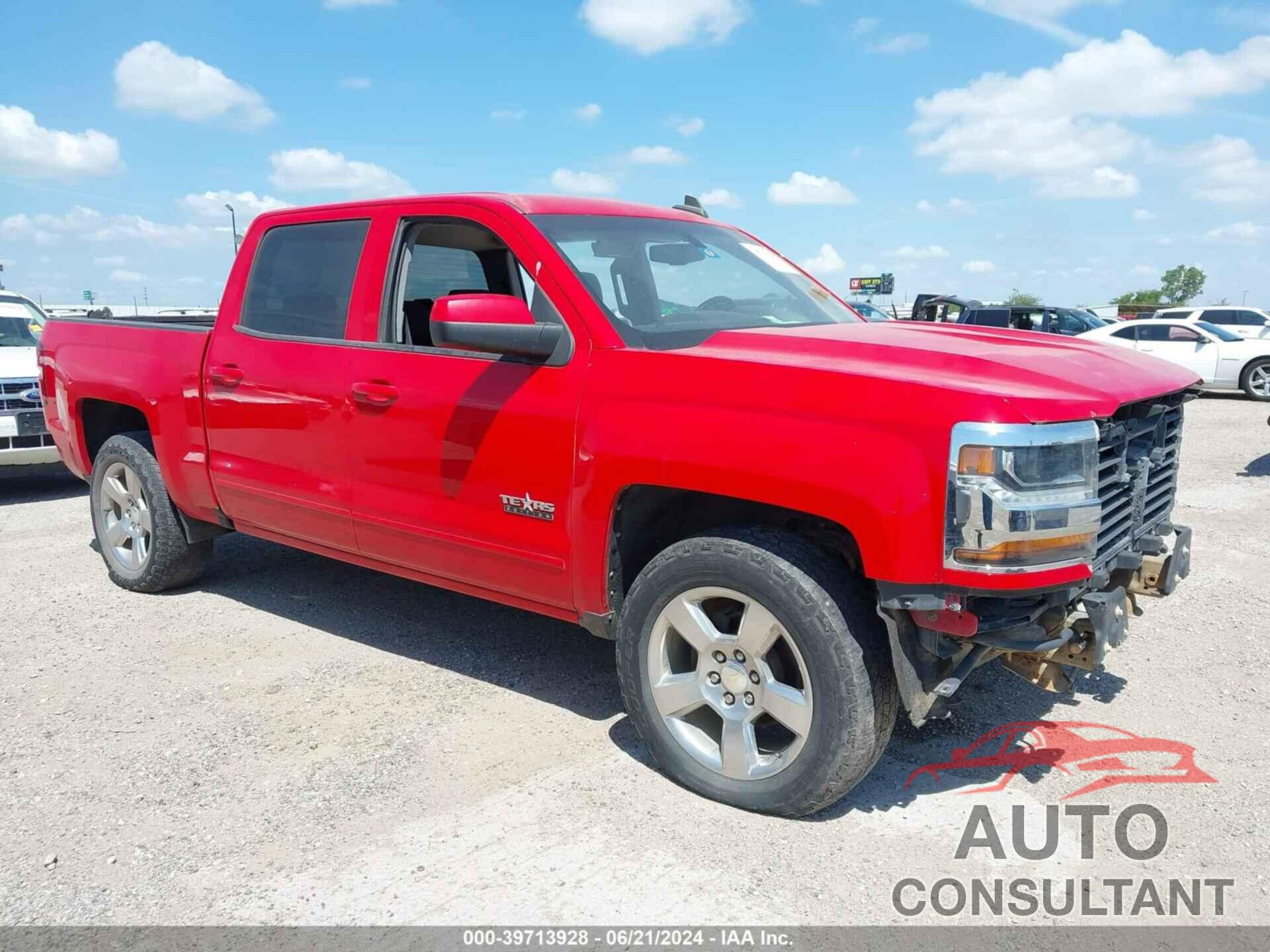 CHEVROLET SILVERADO 1500 2018 - 3GCPCREC9JG273934