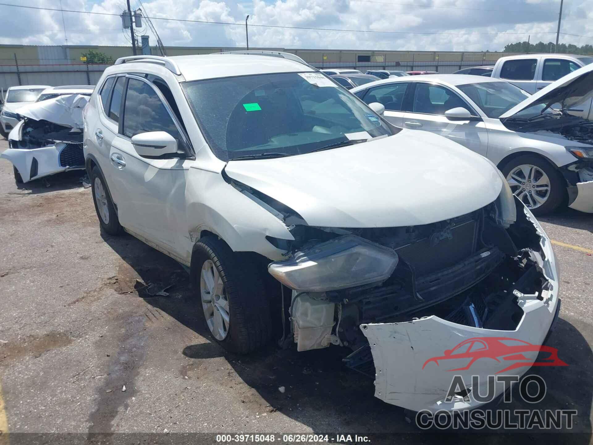 NISSAN ROGUE 2016 - KNMAT2MT5GP645501