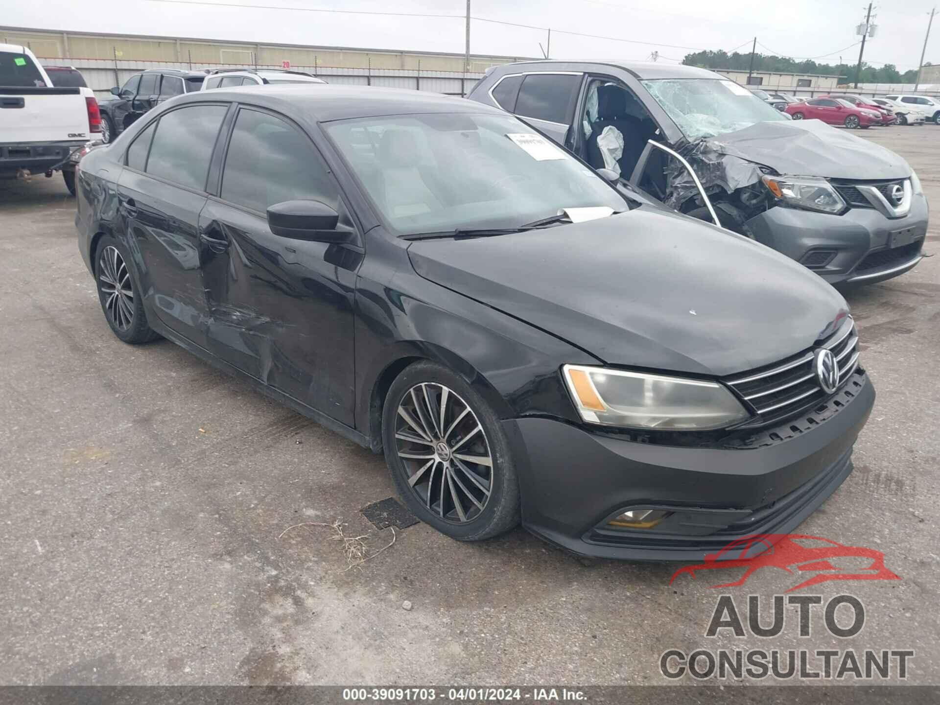 VOLKSWAGEN JETTA 2016 - 3VWB17AJ0GM381150
