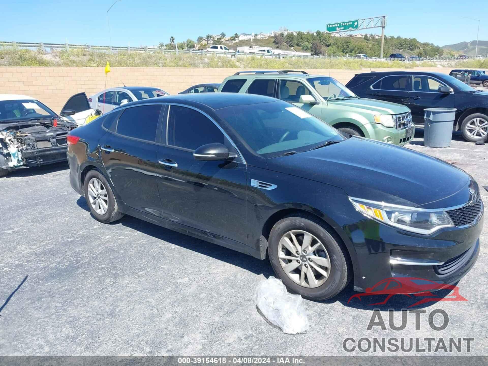 KIA OPTIMA 2018 - 5XXGT4L36JG244285