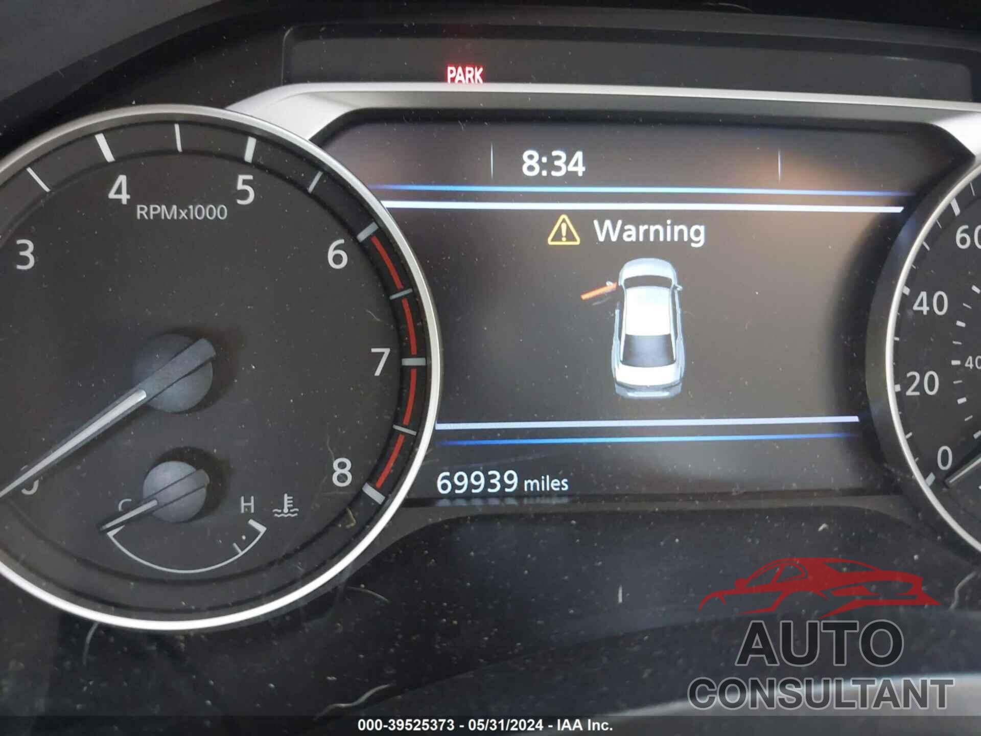 NISSAN ALTIMA 2019 - 1N4AL4FV1KC225301