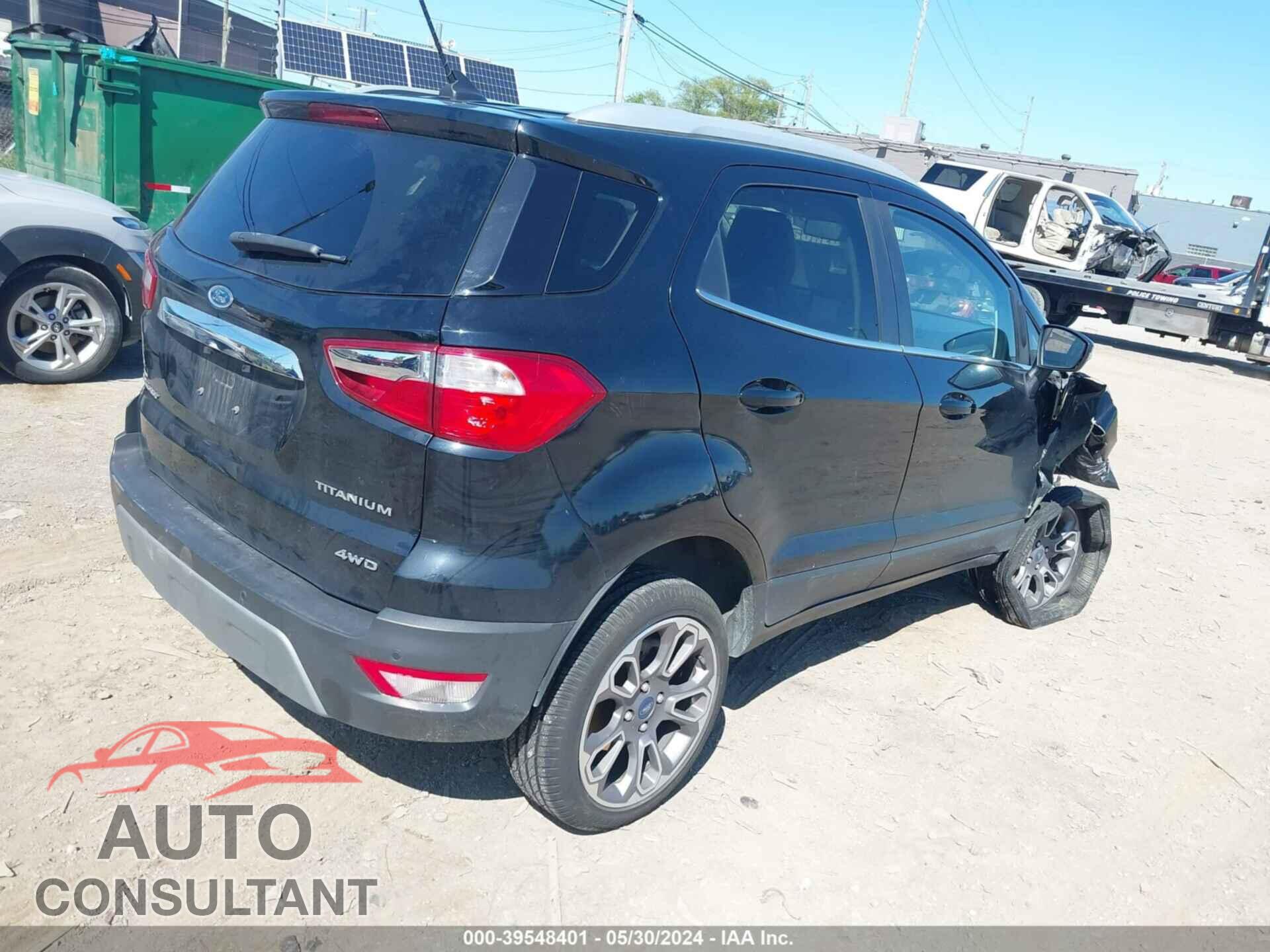 FORD ECOSPORT 2020 - MAJ6S3KL9LC351687