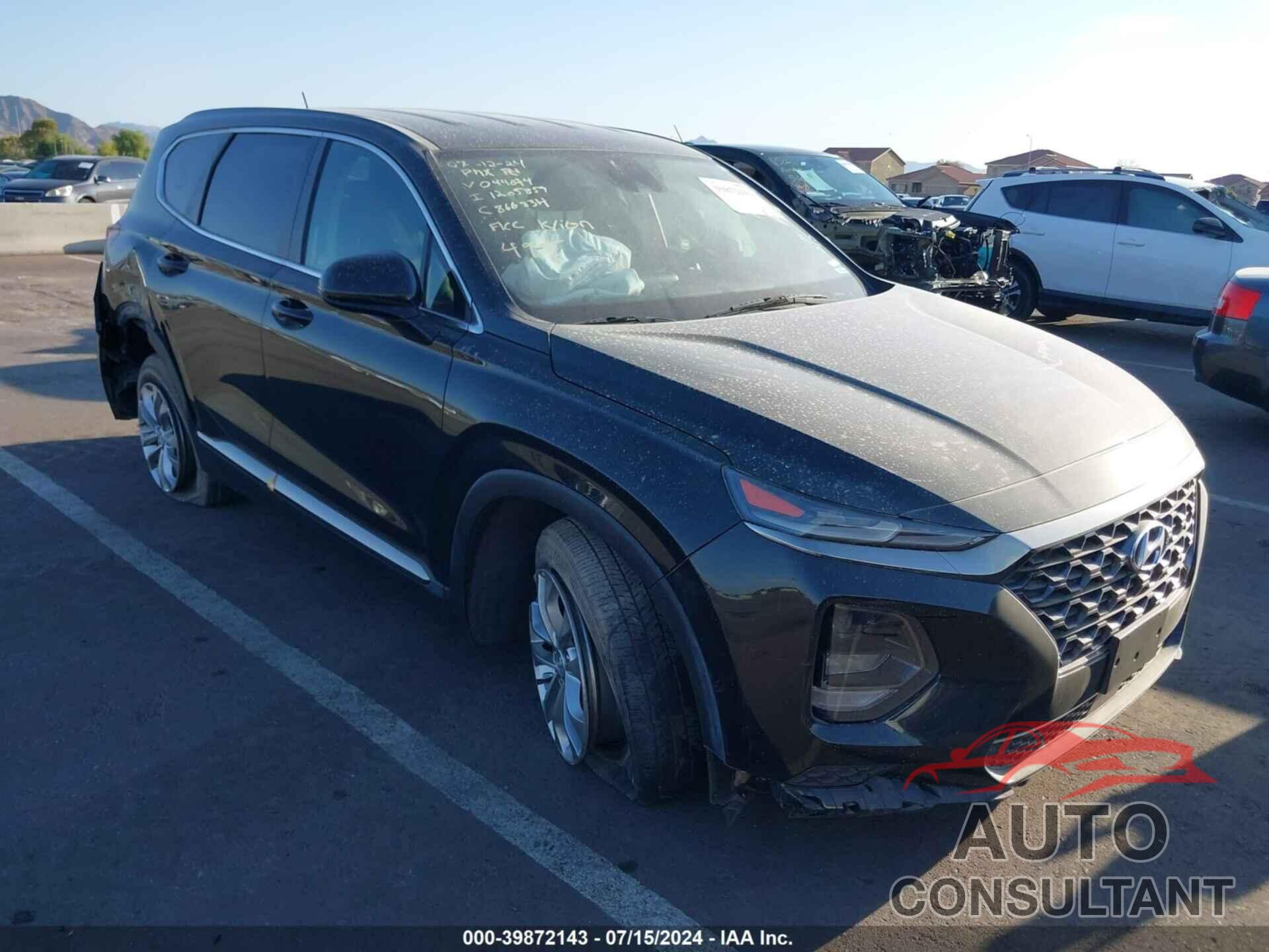 HYUNDAI SANTA FE 2019 - 5NMS2CAD4KH044074