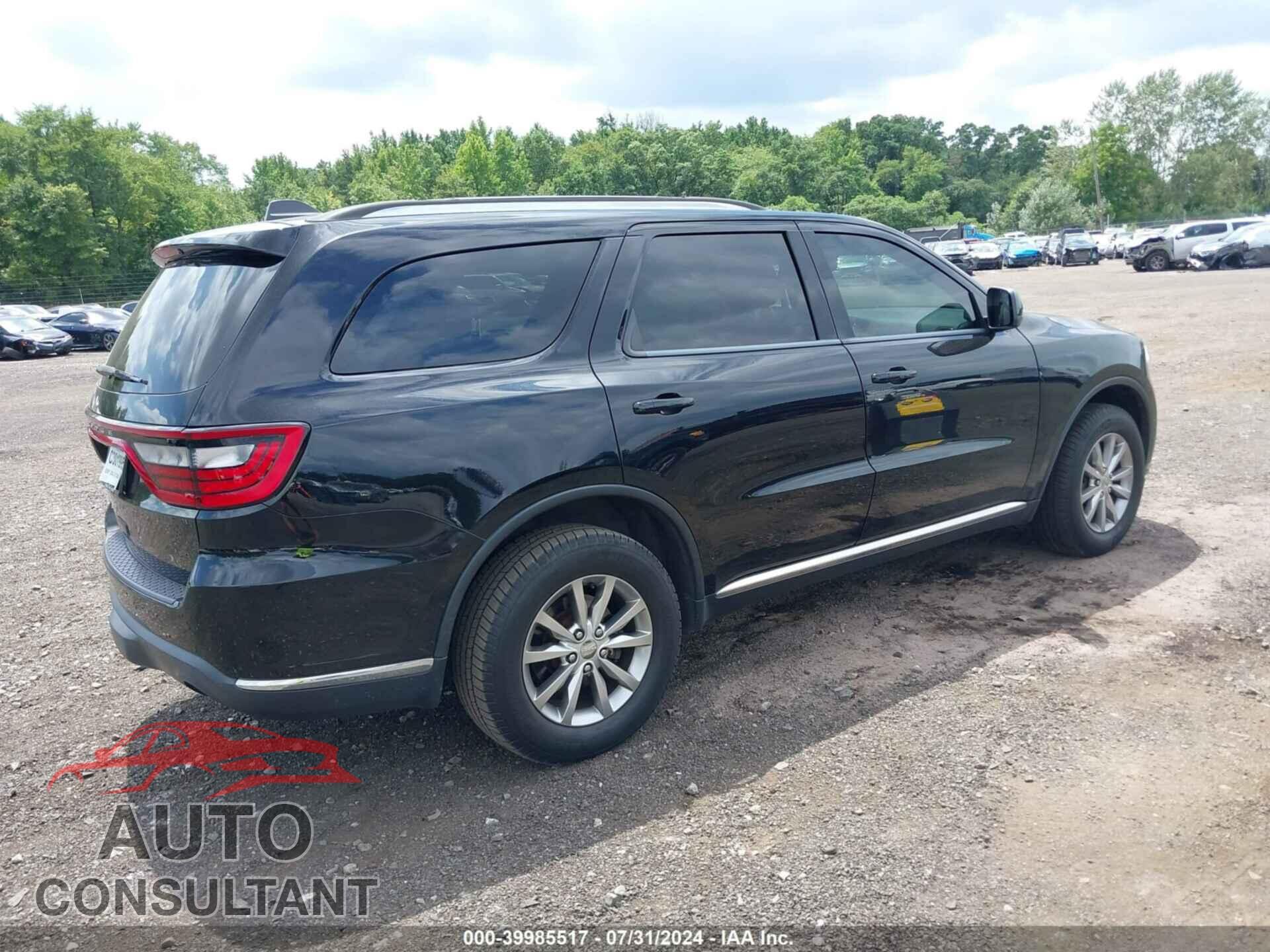 DODGE DURANGO 2017 - 1C4RDJAG2HC937441