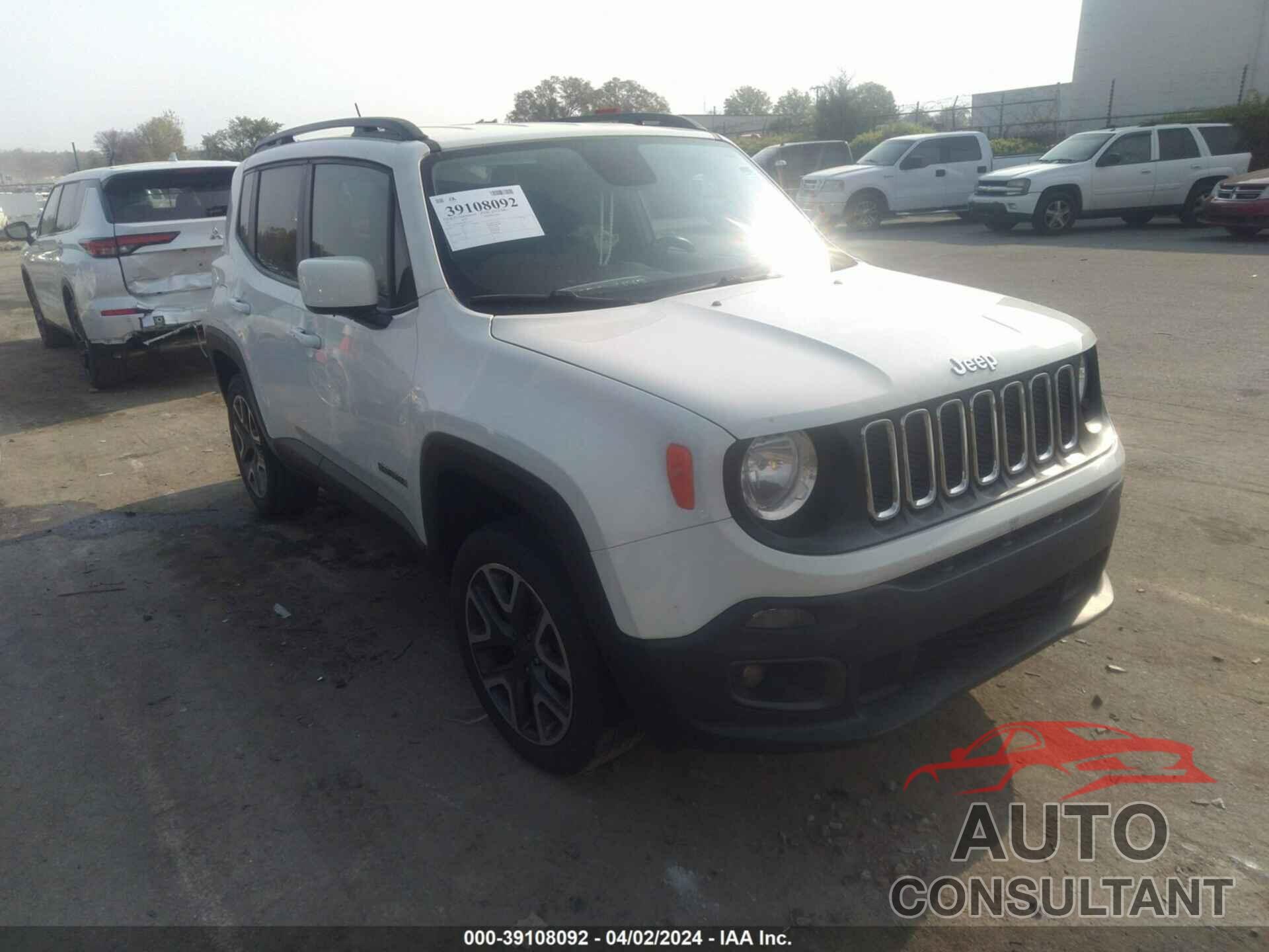 JEEP RENEGADE 2017 - ZACCJBBB3HPG11392