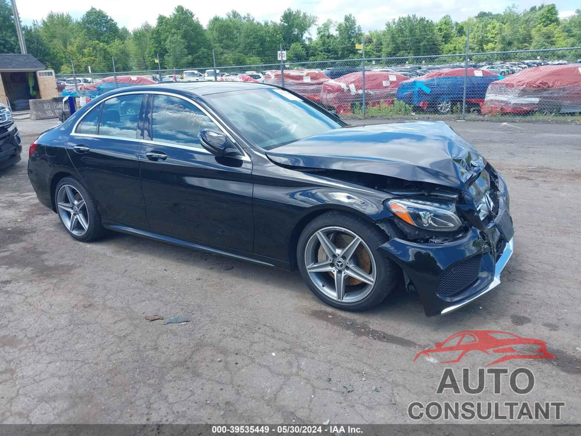 MERCEDES-BENZ C 300 2018 - WDDWF4KB0JR394553