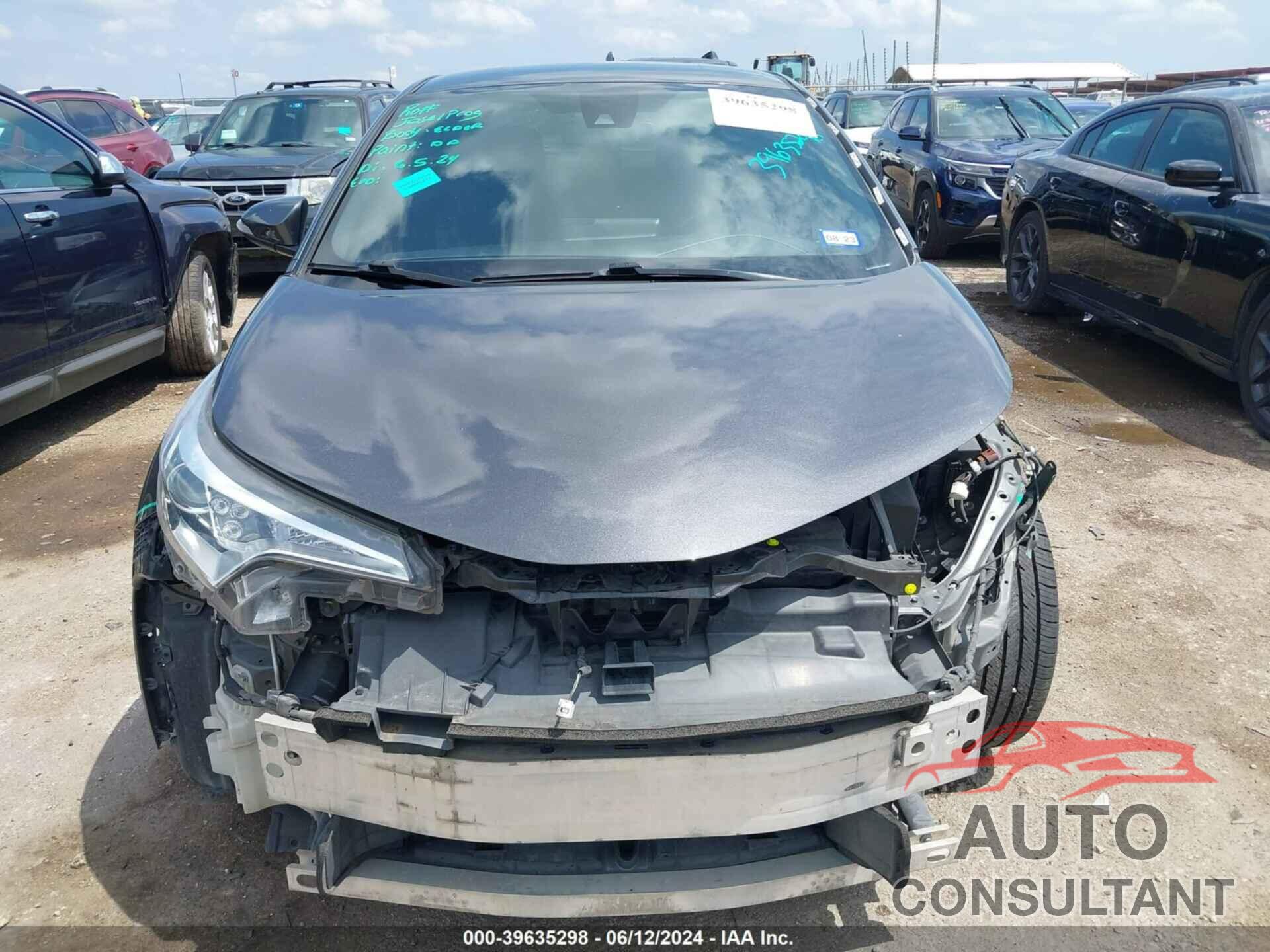 TOYOTA C-HR 2018 - NMTKHMBX8JR012686