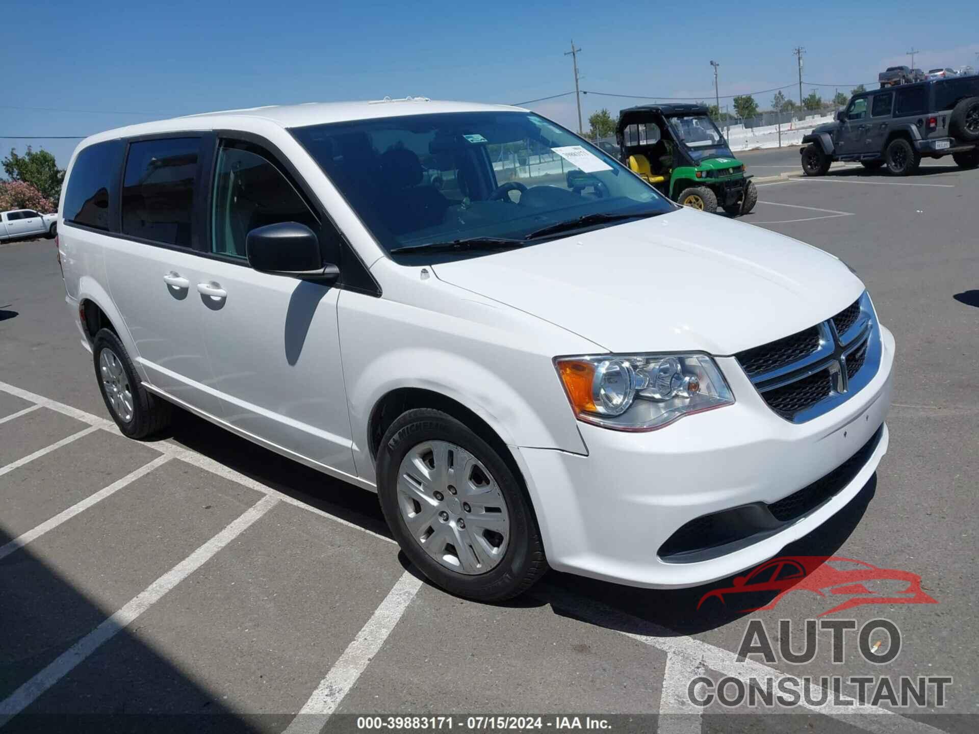 DODGE GRAND CARAVAN 2018 - 2C7WDGBG4JR244083