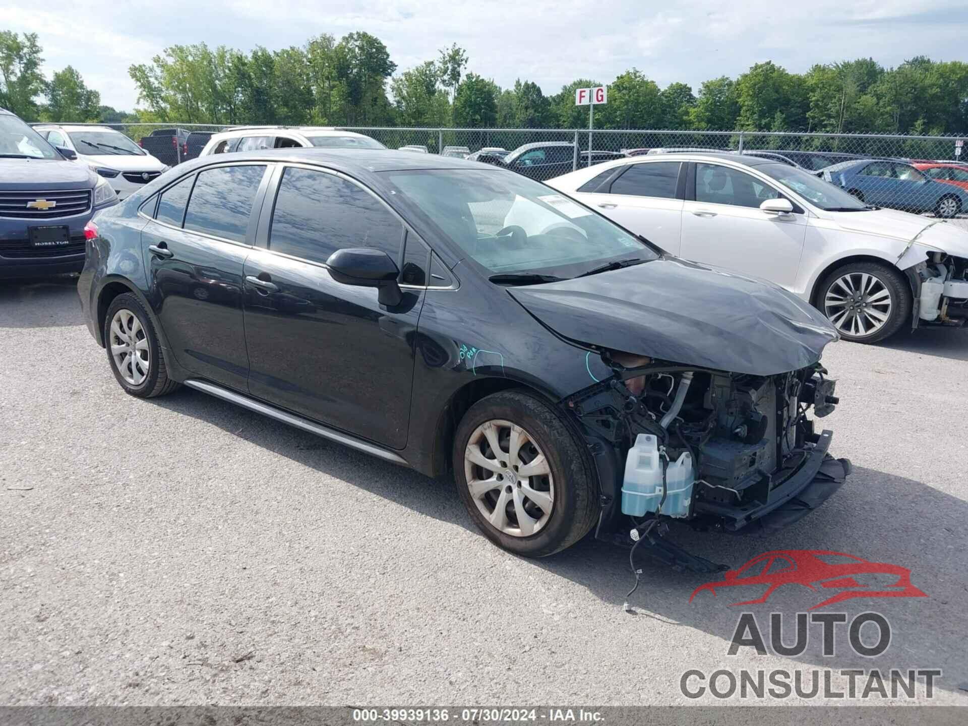 TOYOTA COROLLA 2020 - JTDEPRAEXLJ100752