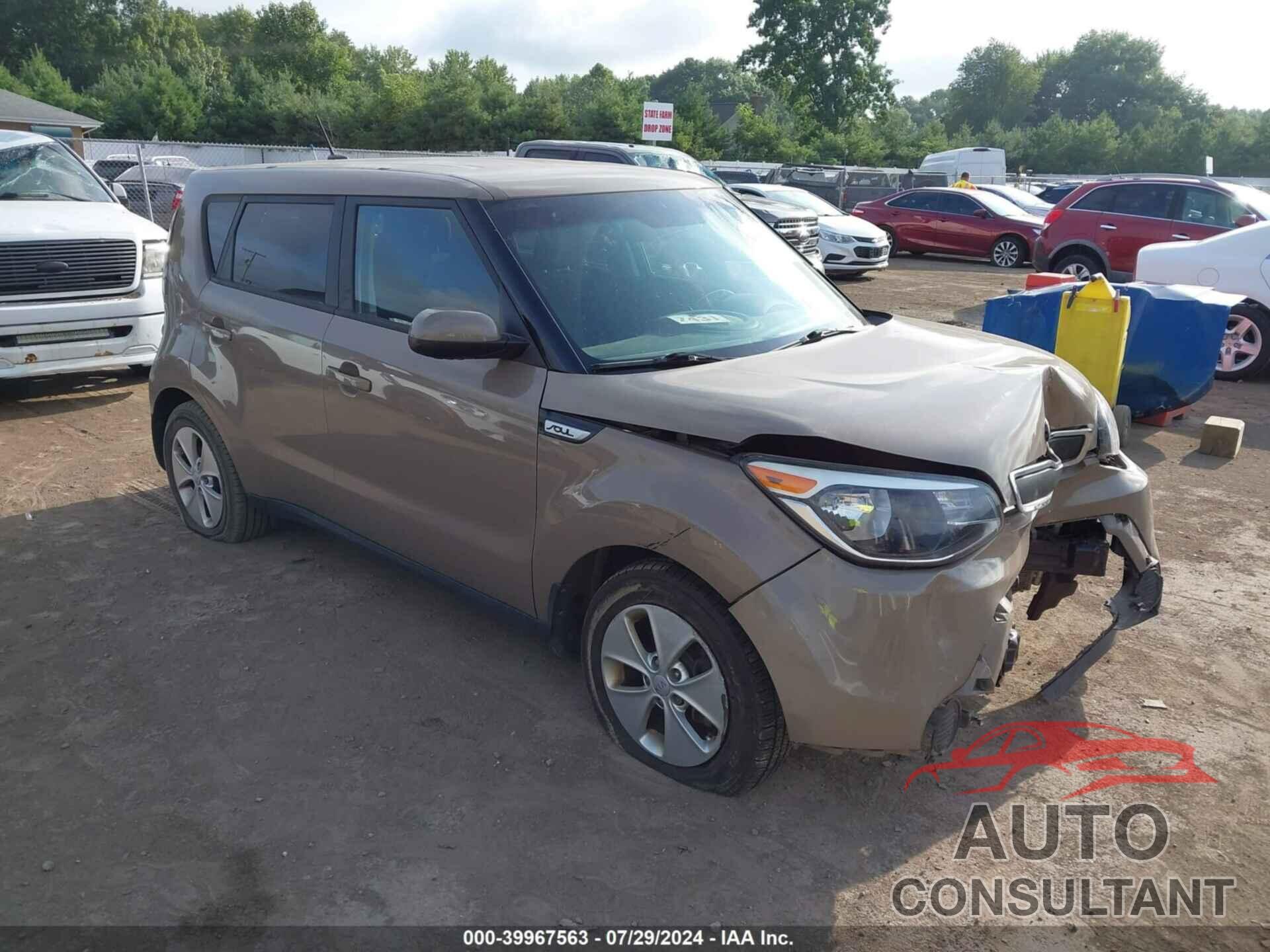 KIA SOUL 2016 - KNDJN2A29G7278494