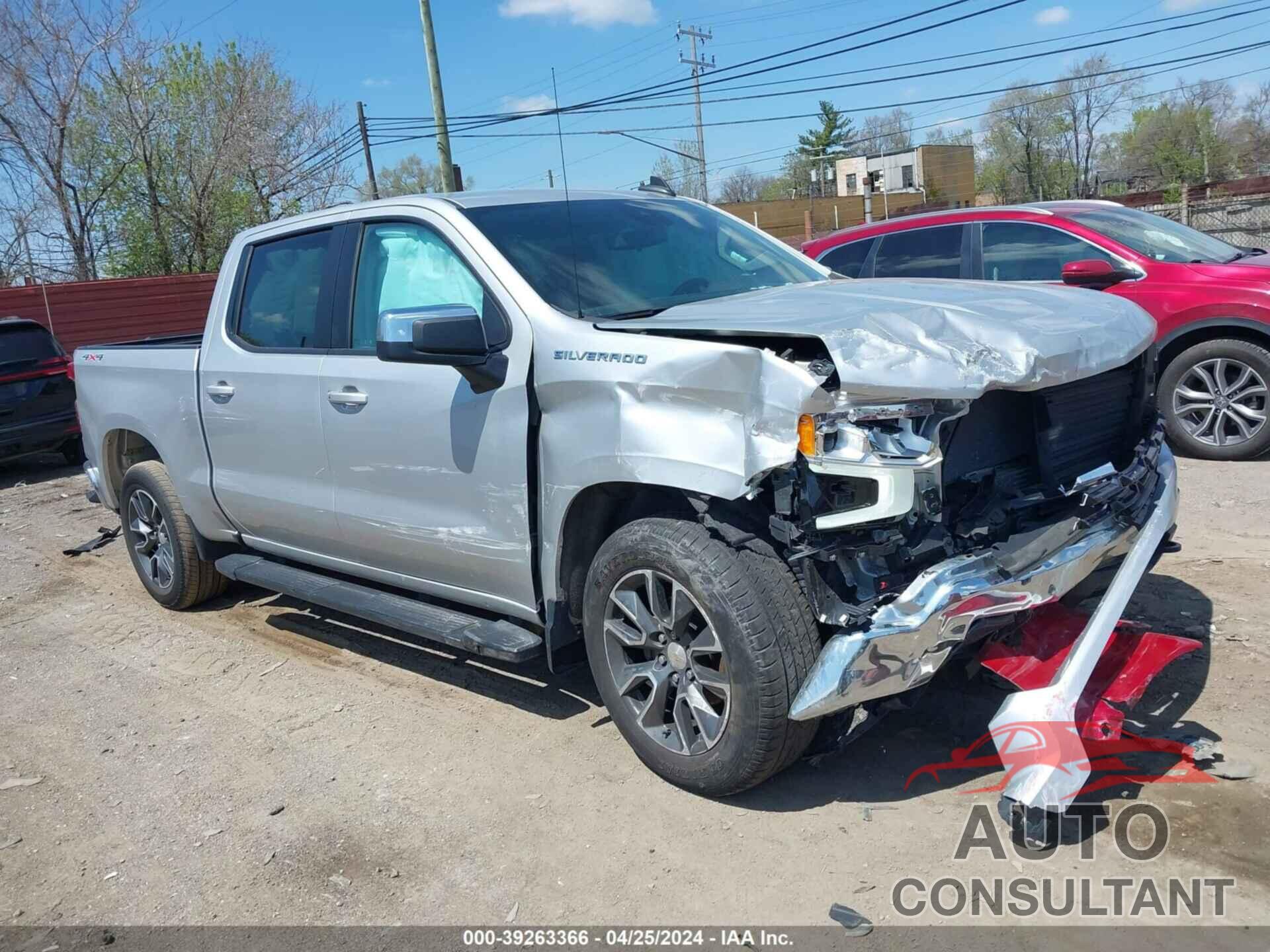 CHEVROLET SILVERADO 1500 2022 - 3GCPDKEK4NG564083