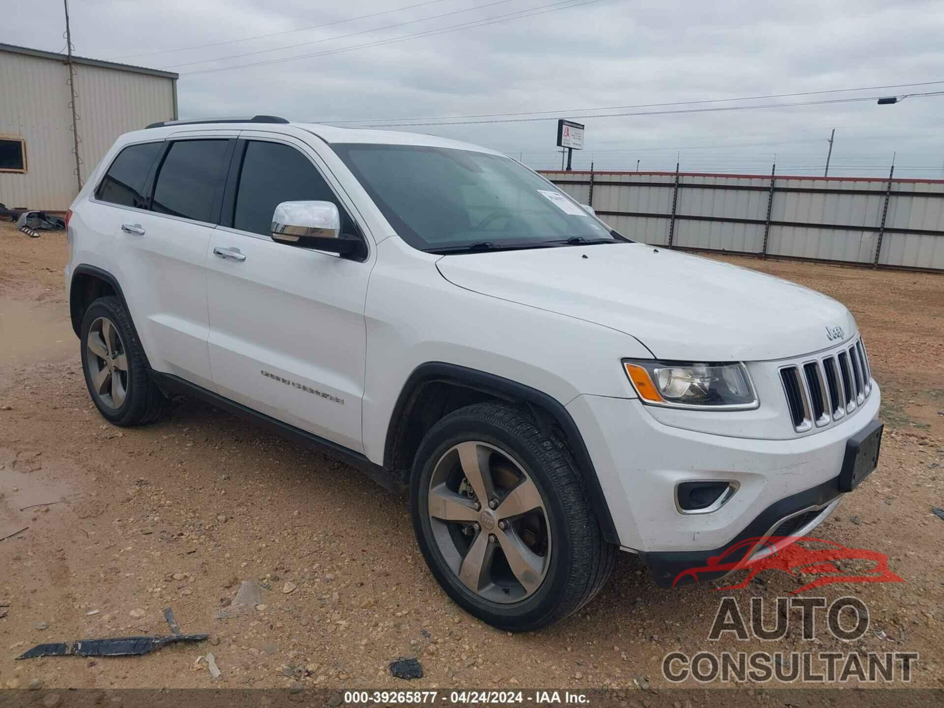 JEEP GRAND CHEROKEE 2016 - 1C4RJEBGXGC320673