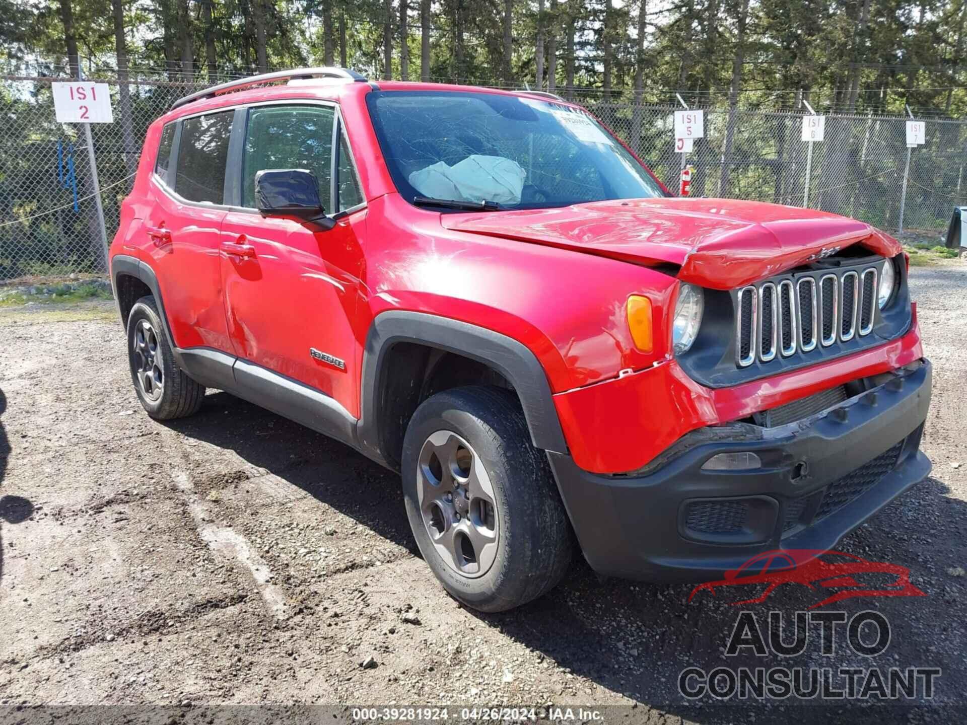 JEEP RENEGADE 2017 - ZACCJBAB0HPG05048