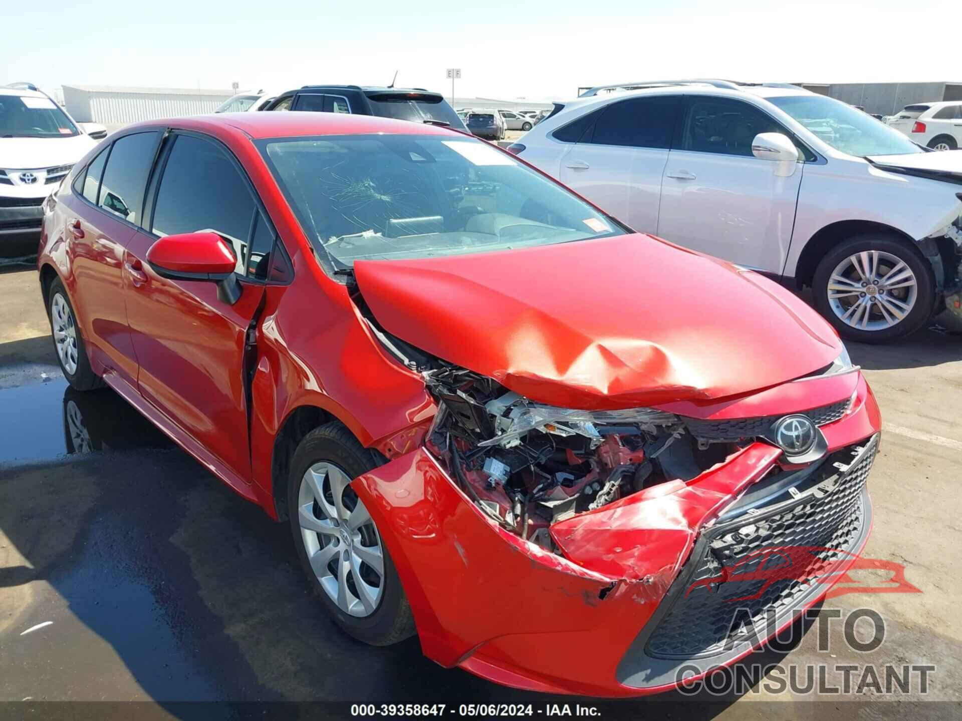 TOYOTA COROLLA 2021 - 5YFEPMAE7MP200839