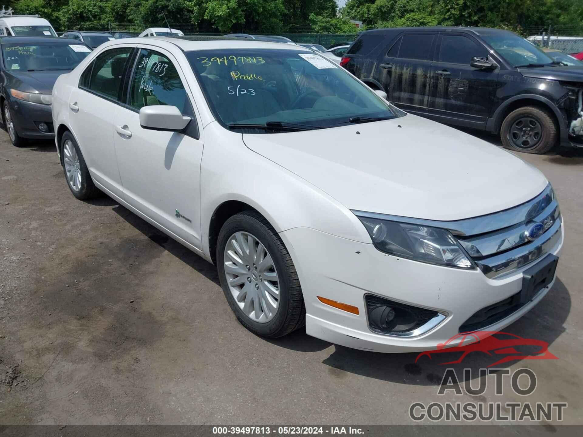 FORD FUSION HYBRID 2011 - 3FADP0L30BR255243