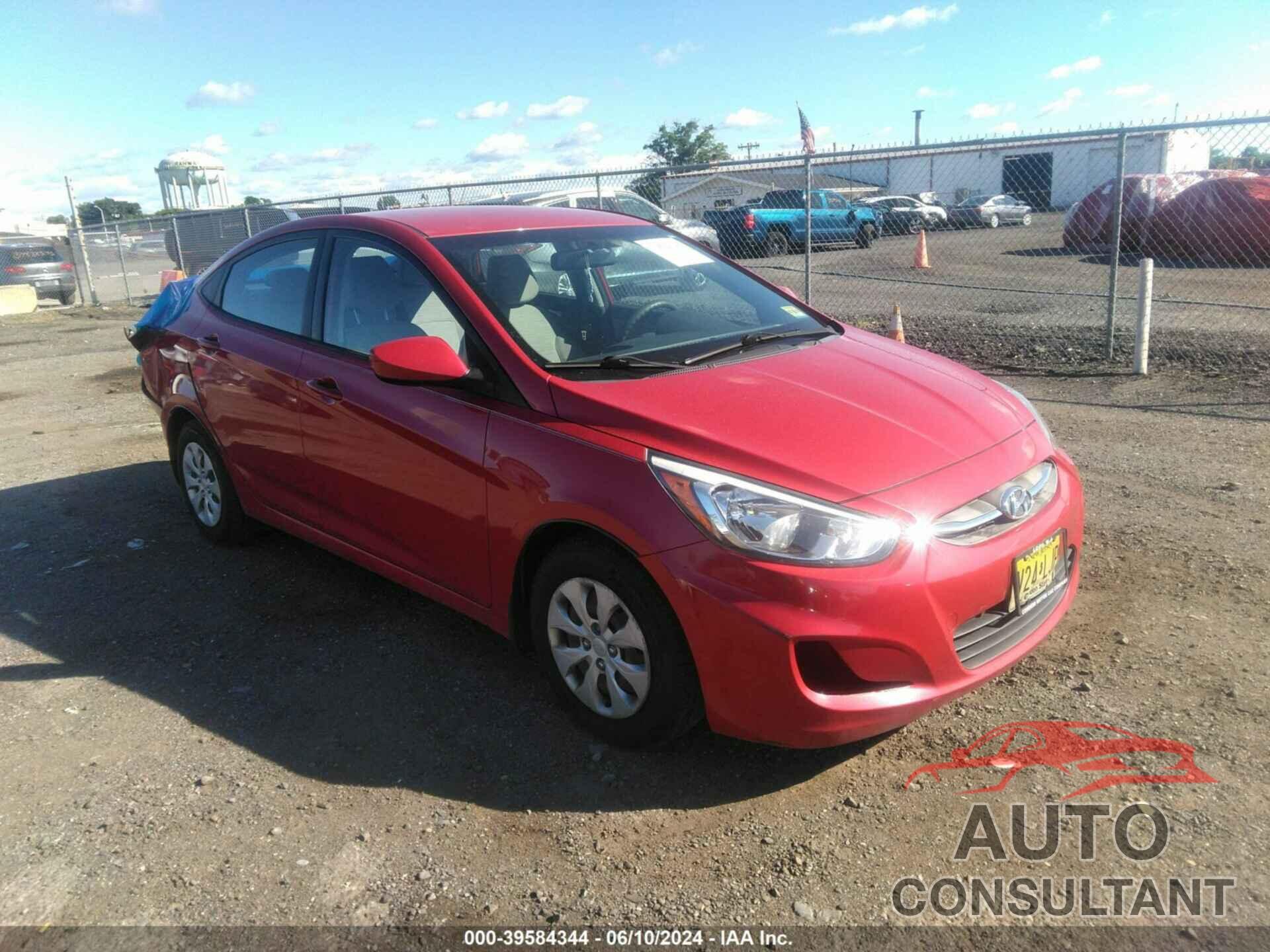 HYUNDAI ACCENT 2016 - KMHCT4AE5GU046461