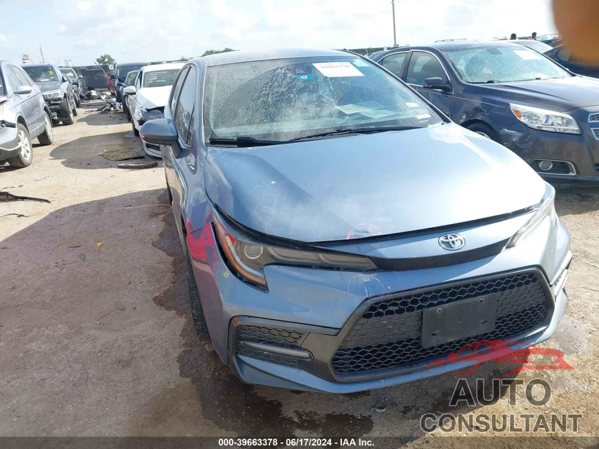 TOYOTA COROLLA 2021 - JTDS4MCE2MJ060549
