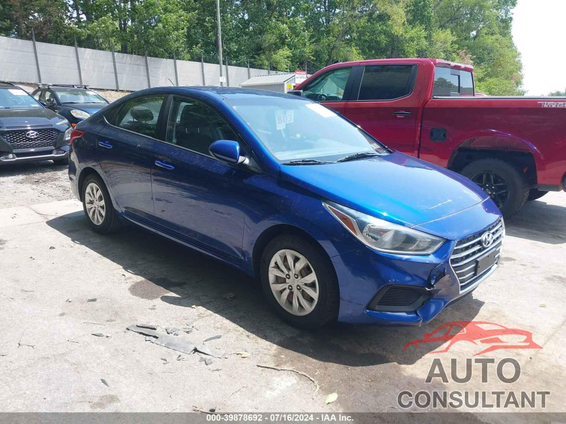 HYUNDAI ACCENT 2019 - 3KPC24A35KE083054