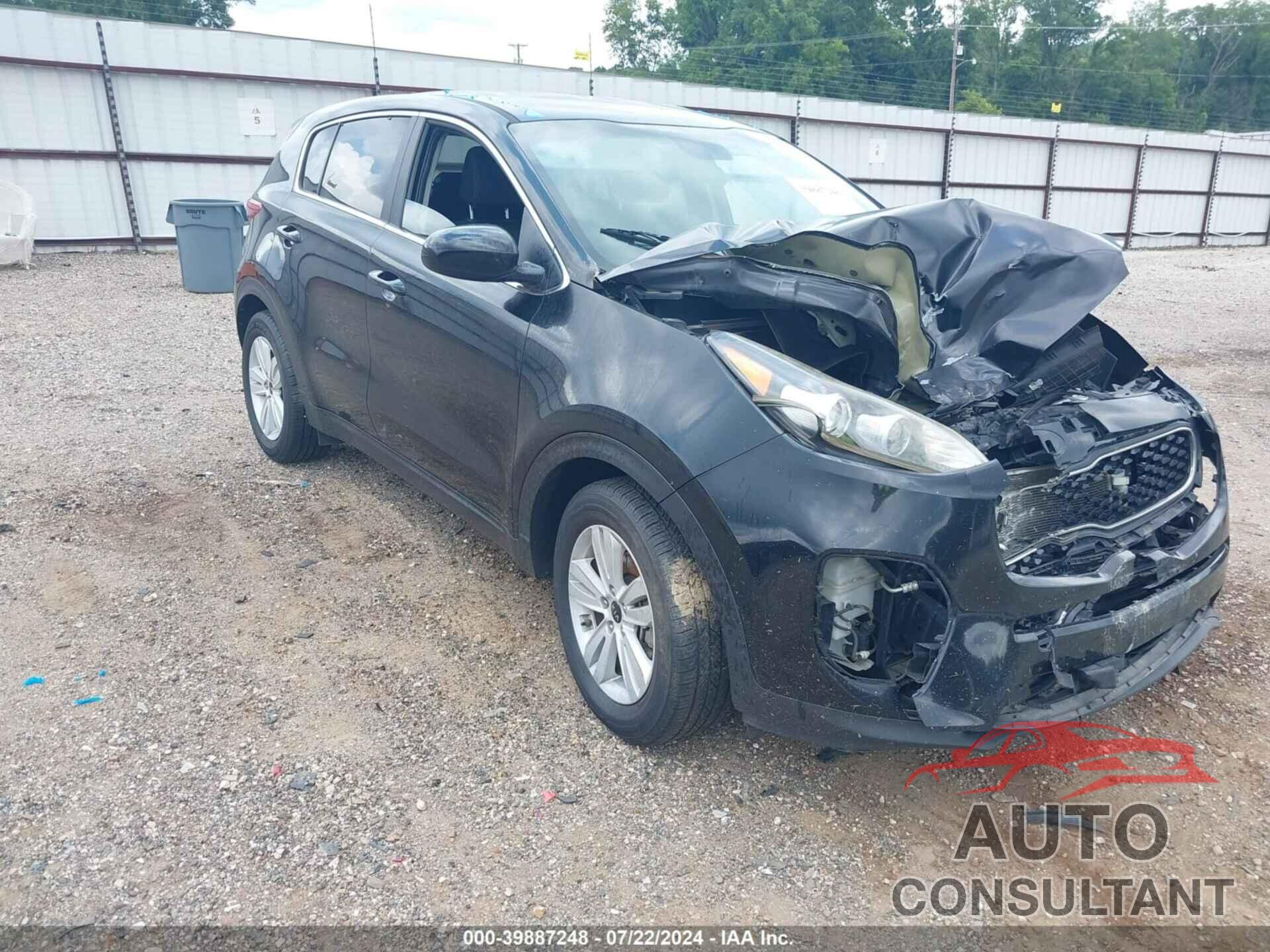 KIA SPORTAGE 2019 - KNDPM3AC0K7509223