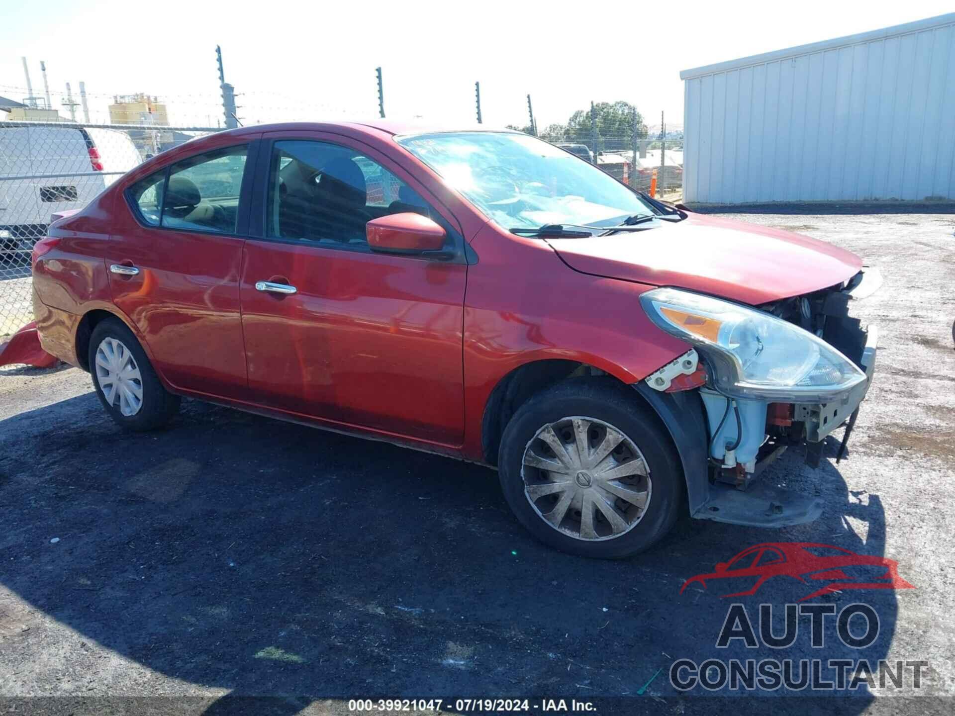 NISSAN VERSA 2017 - 3N1CN7AP2HL841127