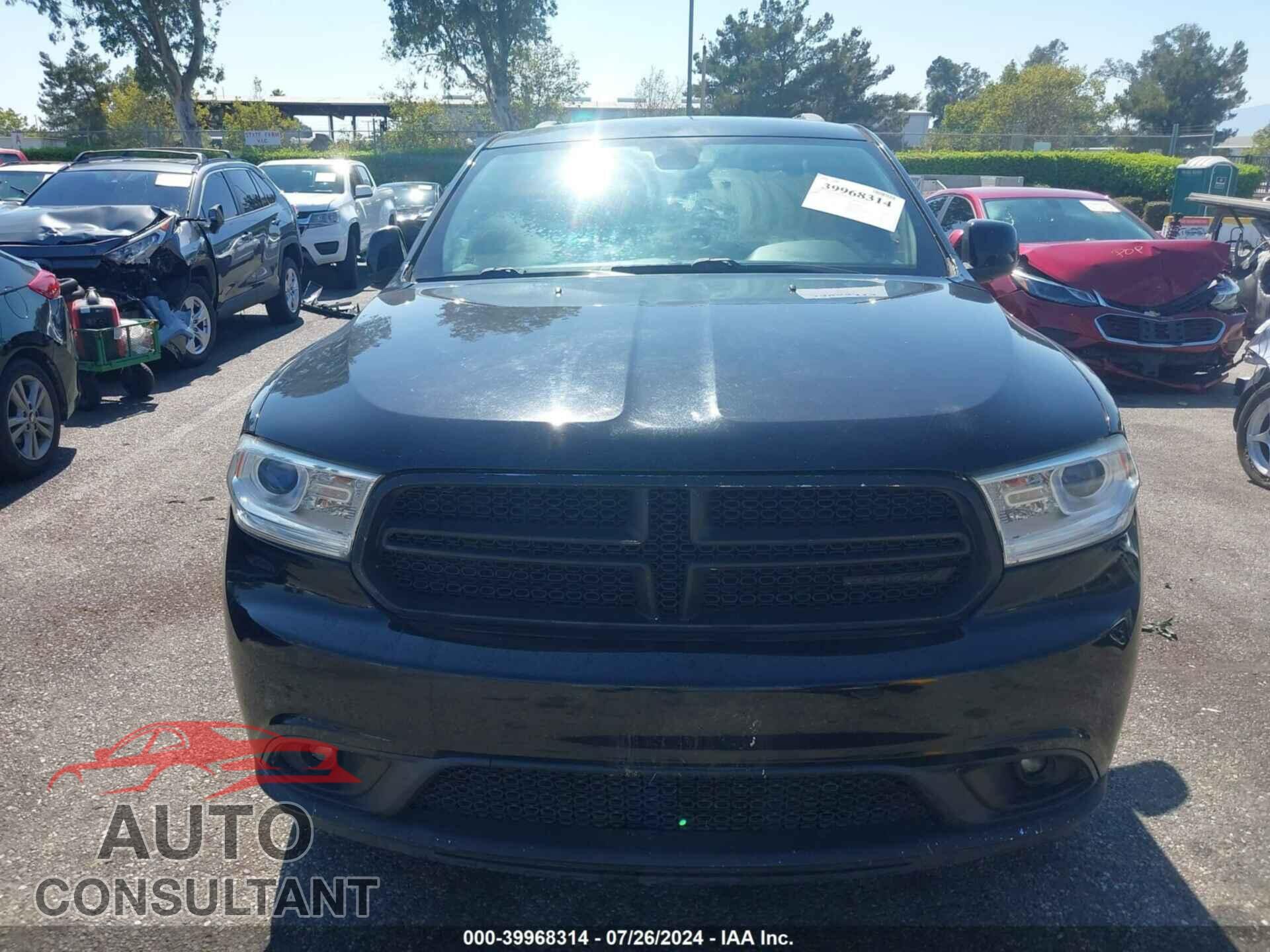 DODGE DURANGO 2017 - 1C4RDHAG4HC724712