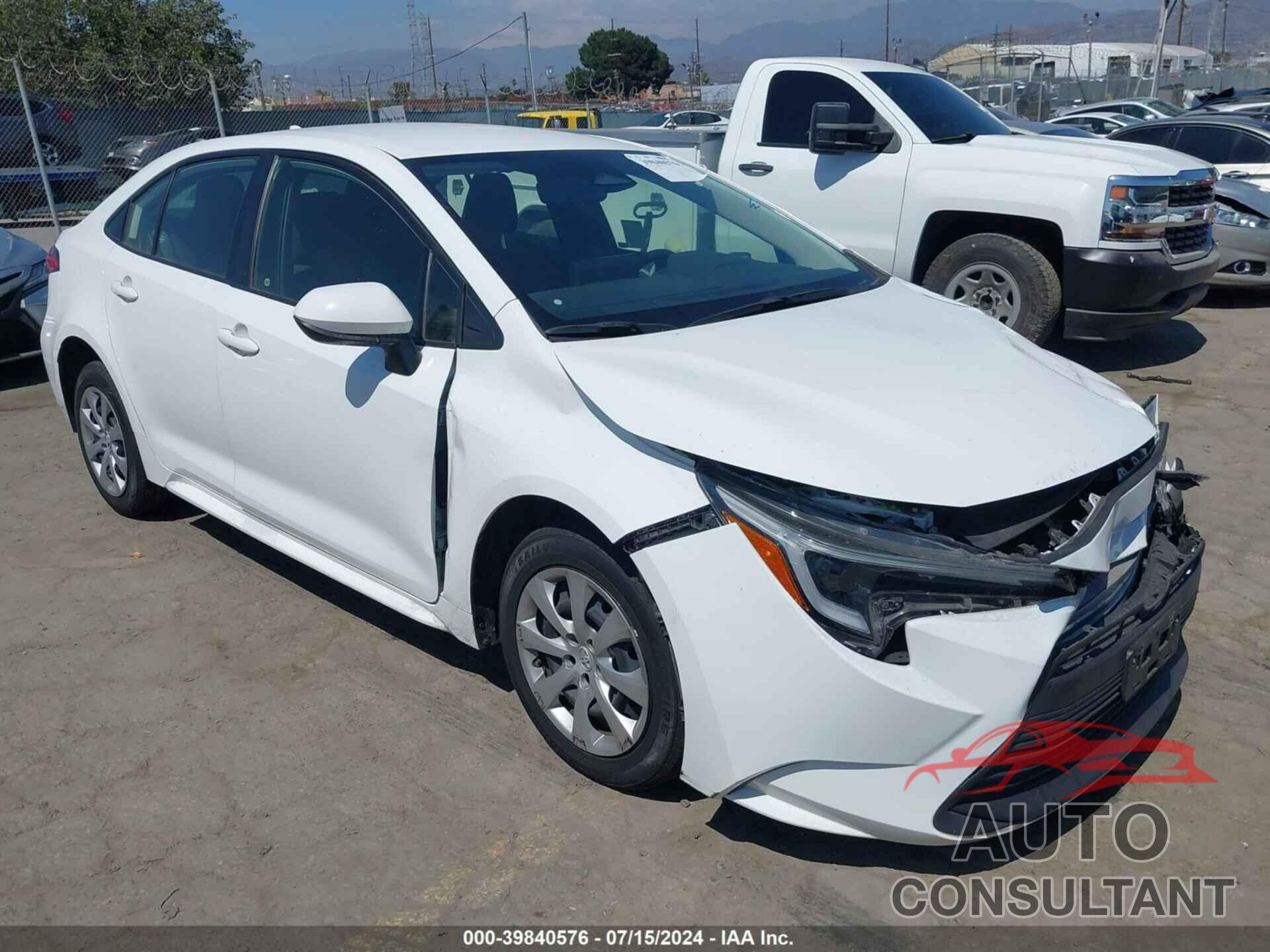 TOYOTA COROLLA 2023 - JTDBCMFEXP3002454