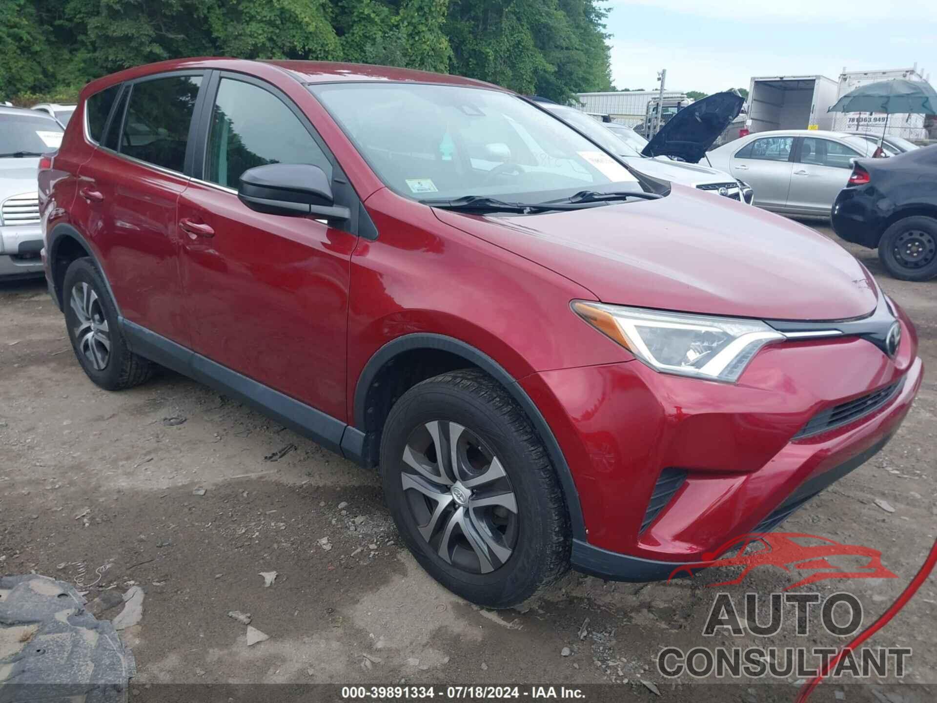 TOYOTA RAV4 2018 - 2T3BFREVXJW765293