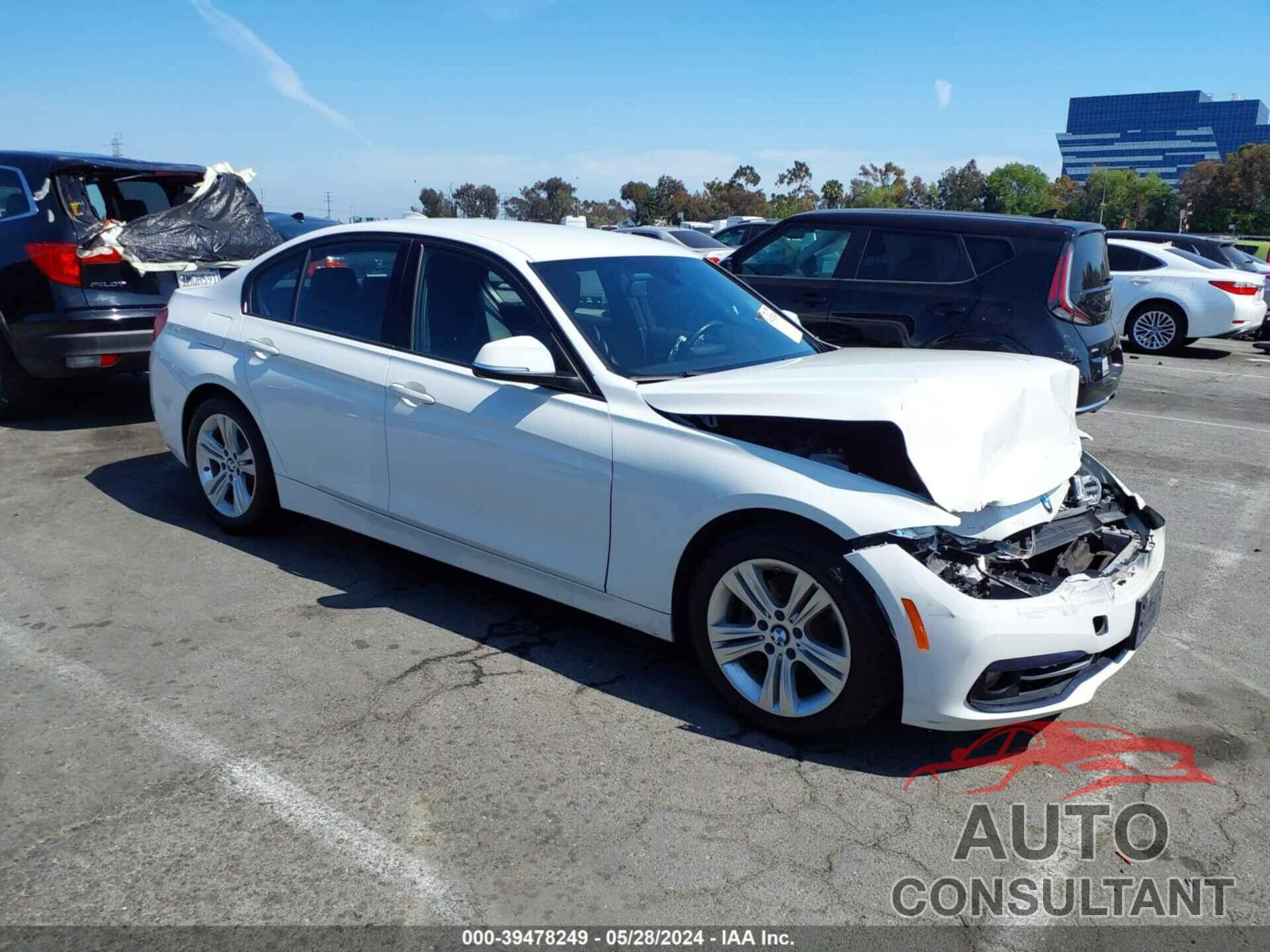 BMW 328I 2016 - WBA8E9G56GNT44727